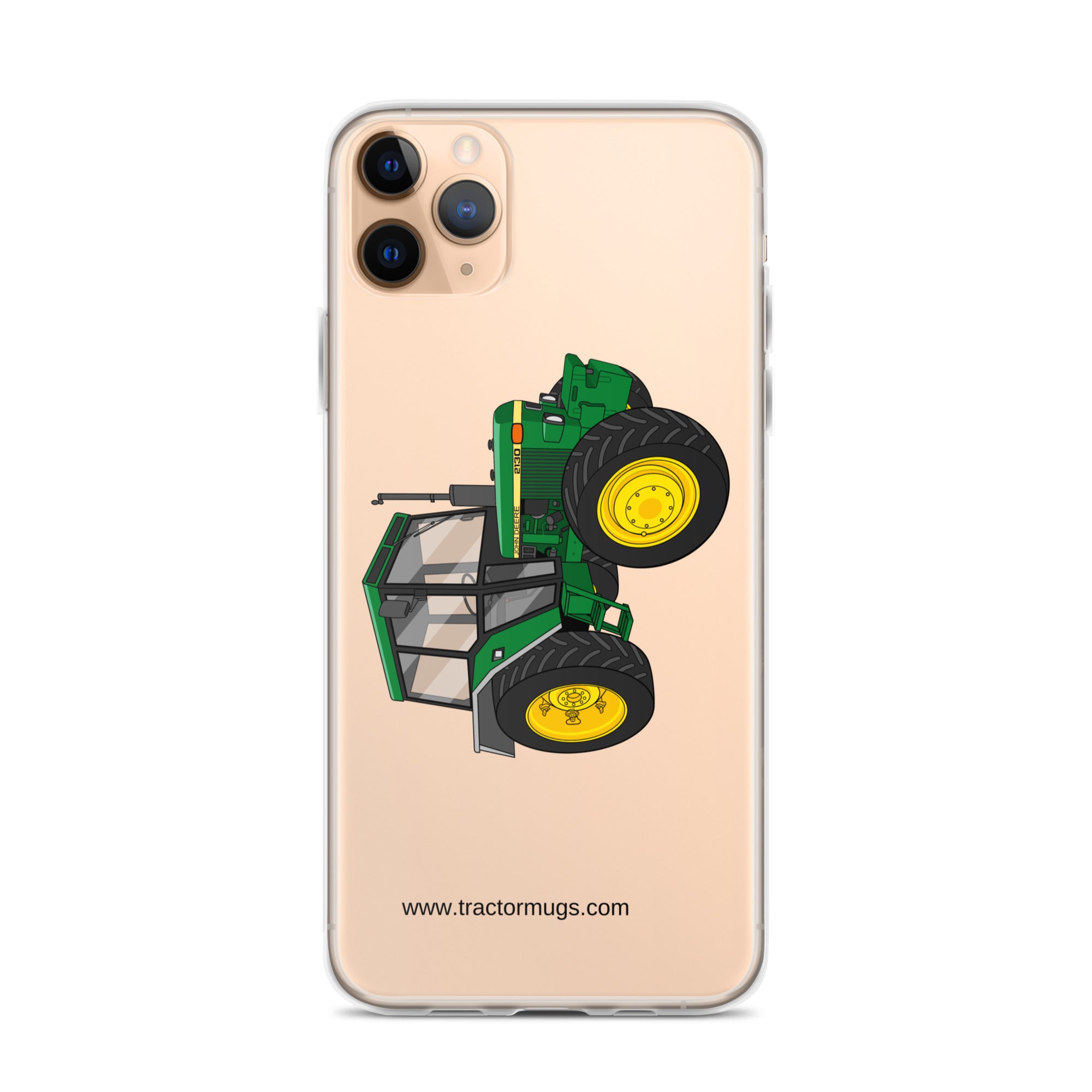 John Deere Clear Case for iPhone® iPhone 11 Pro Max John Deere 2130 | Clear Case for iPhone® Quality Farmers Merch