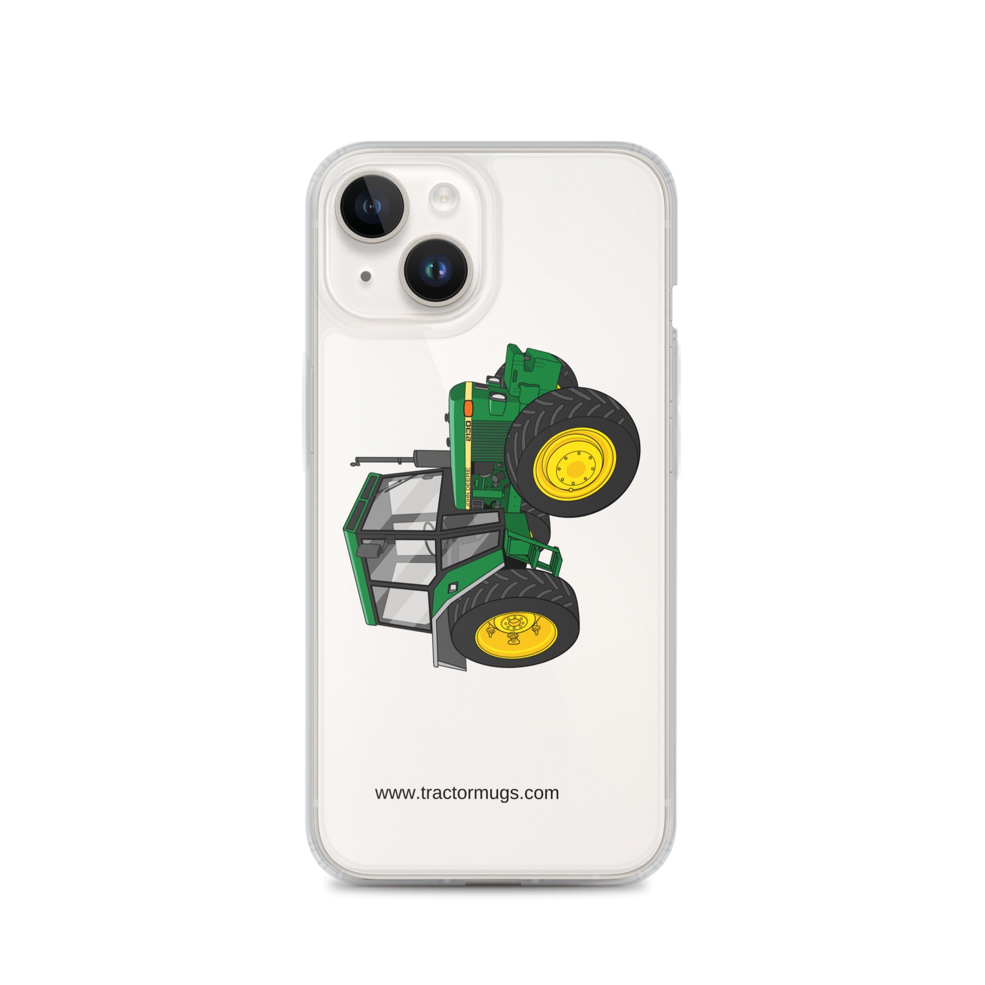 John Deere Clear Case for iPhone iPhone 14 John Deere 2130 | Clear Case for iPhone® Quality Farmers Merch