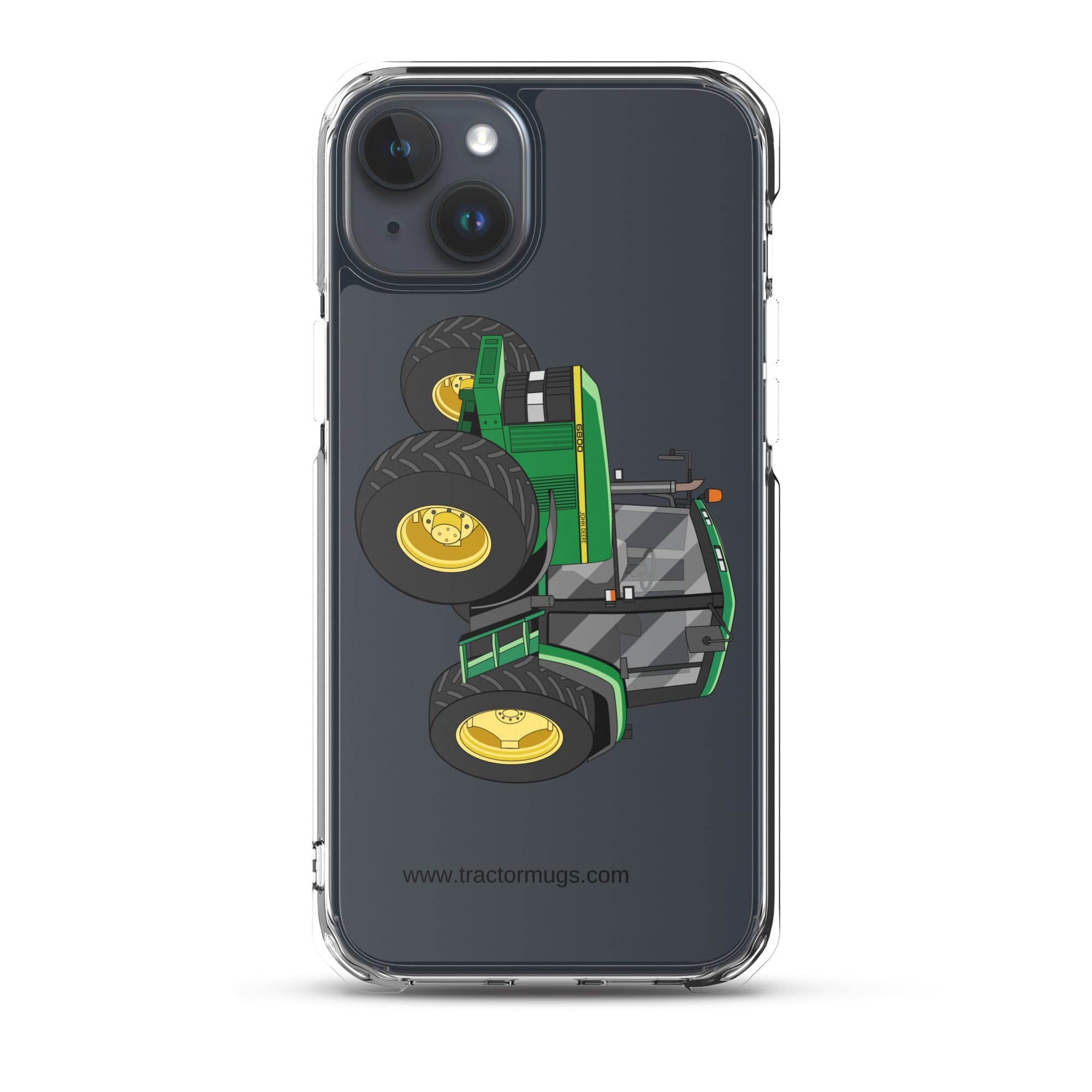 John Deere Clear Case for iPhone® iPhone 15 Plus John Deere 6800 | Clear Case for iPhone® Quality Farmers Merch
