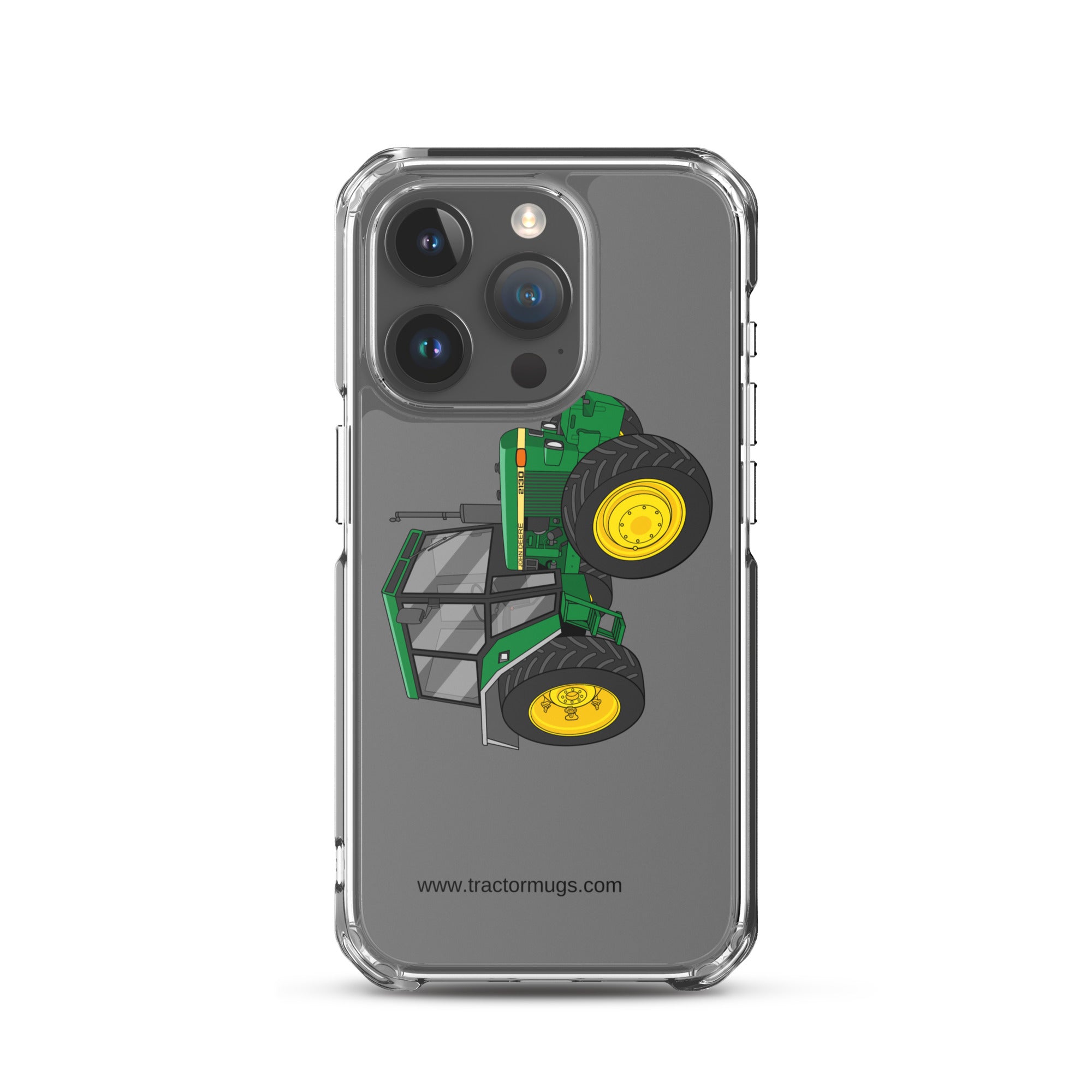 John Deere Clear Case for iPhone iPhone 15 Pro John Deere 2130 | Clear Case for iPhone® Quality Farmers Merch