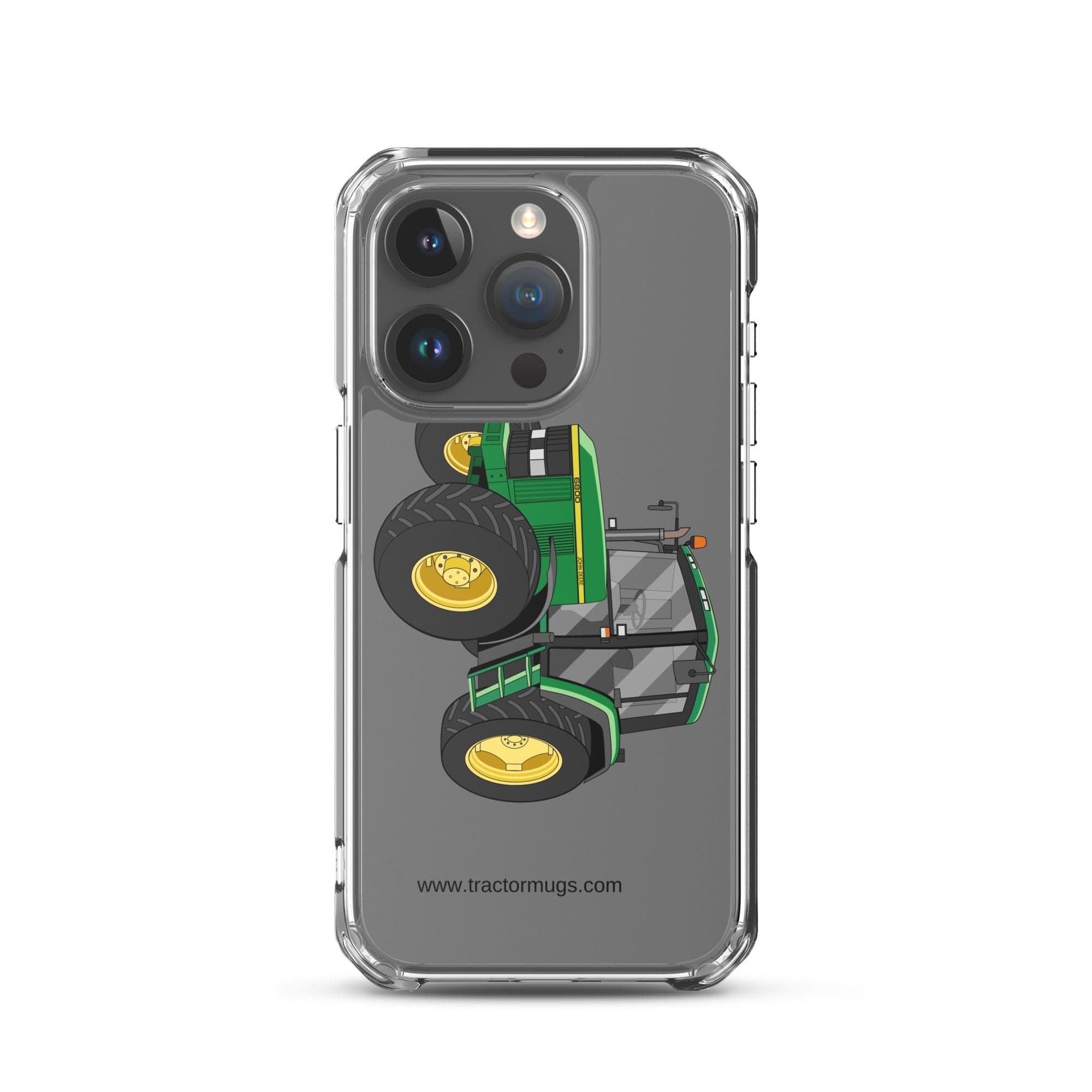 John Deere Clear Case for iPhone® iPhone 15 Pro John Deere 6800 | Clear Case for iPhone® Quality Farmers Merch