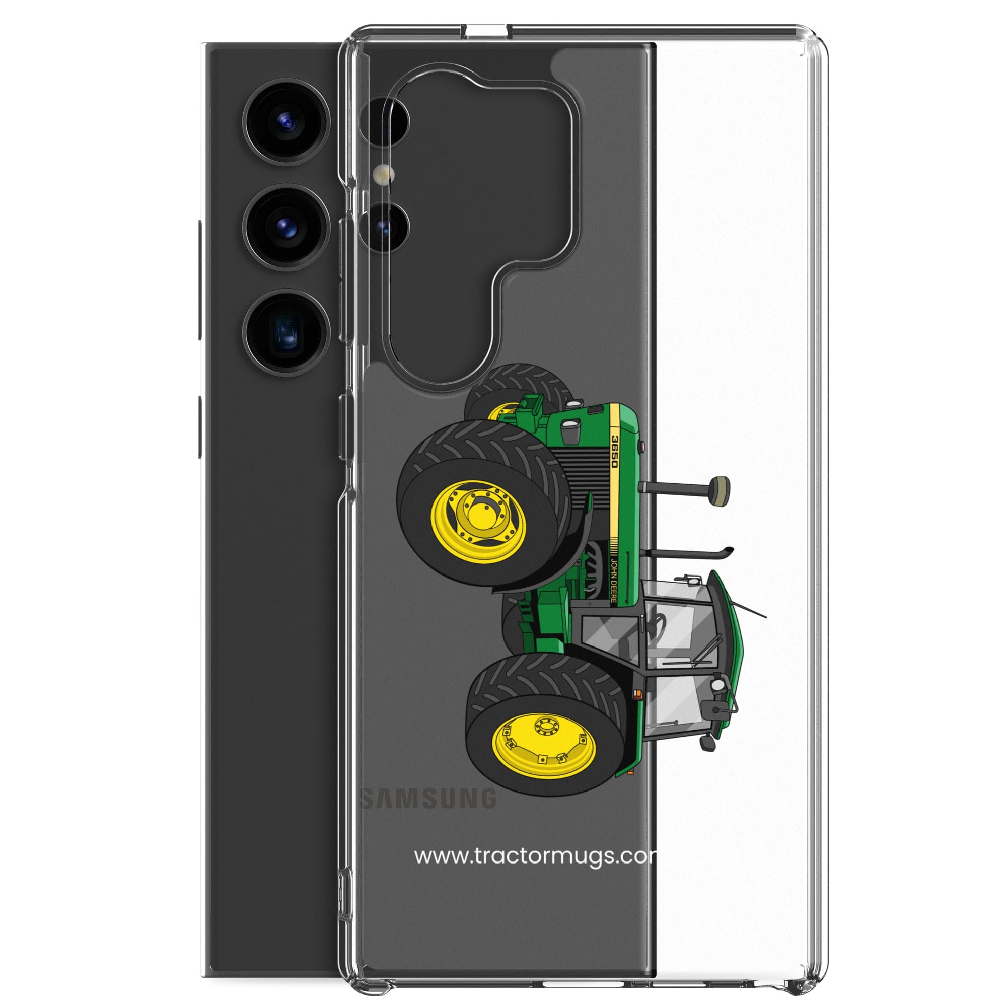 John Deere Clear Case for Samsung® John Deere 3650 | Clear Case for Samsung® Quality Farmers Merch