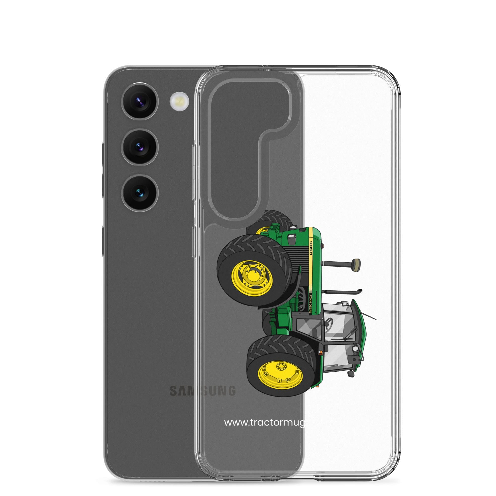 John Deere Clear Case for Samsung® John Deere 3650 | Clear Case for Samsung® Quality Farmers Merch