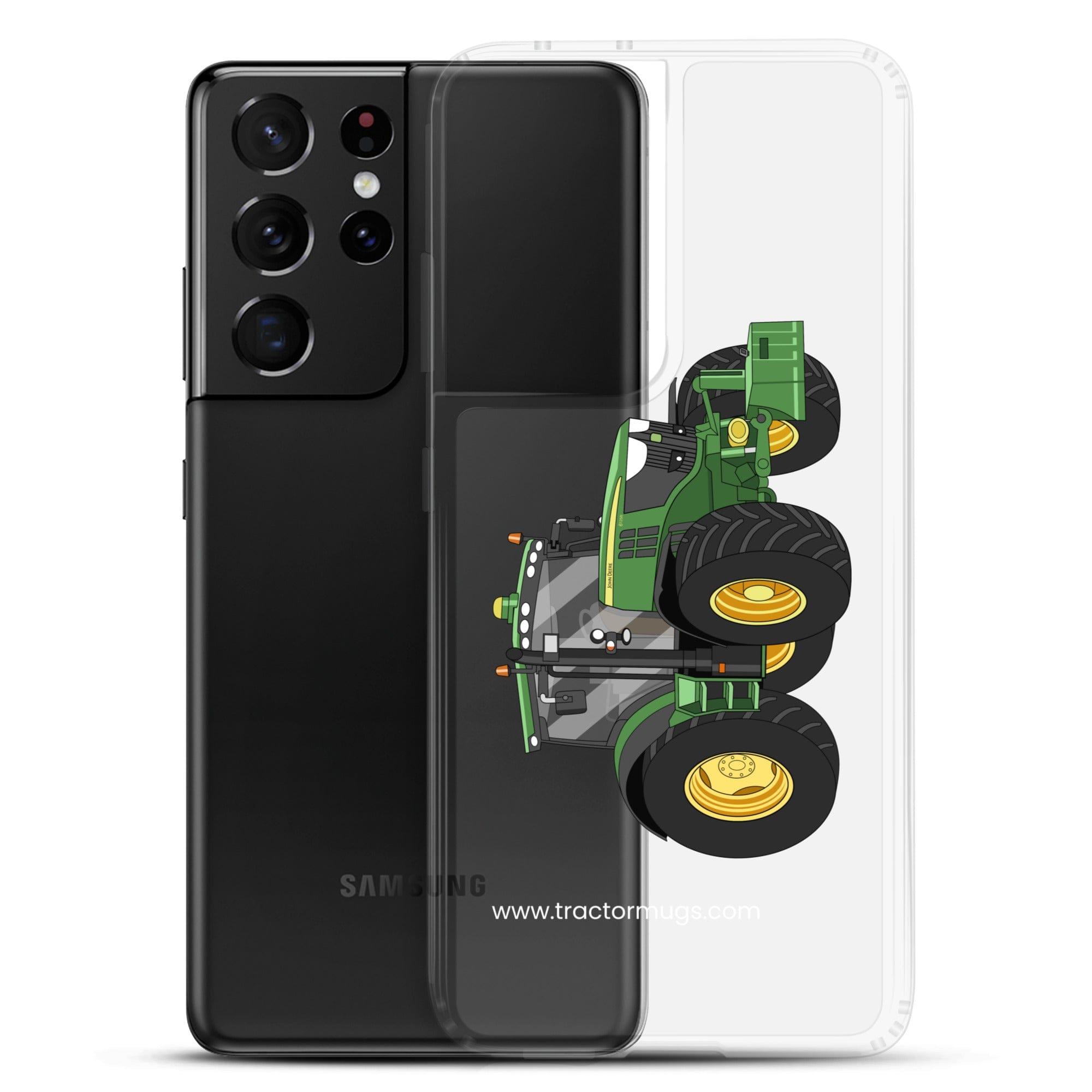 John Deere Clear Case for Samsung® John Deere 6125 R | Clear Case for Samsung® Quality Farmers Merch