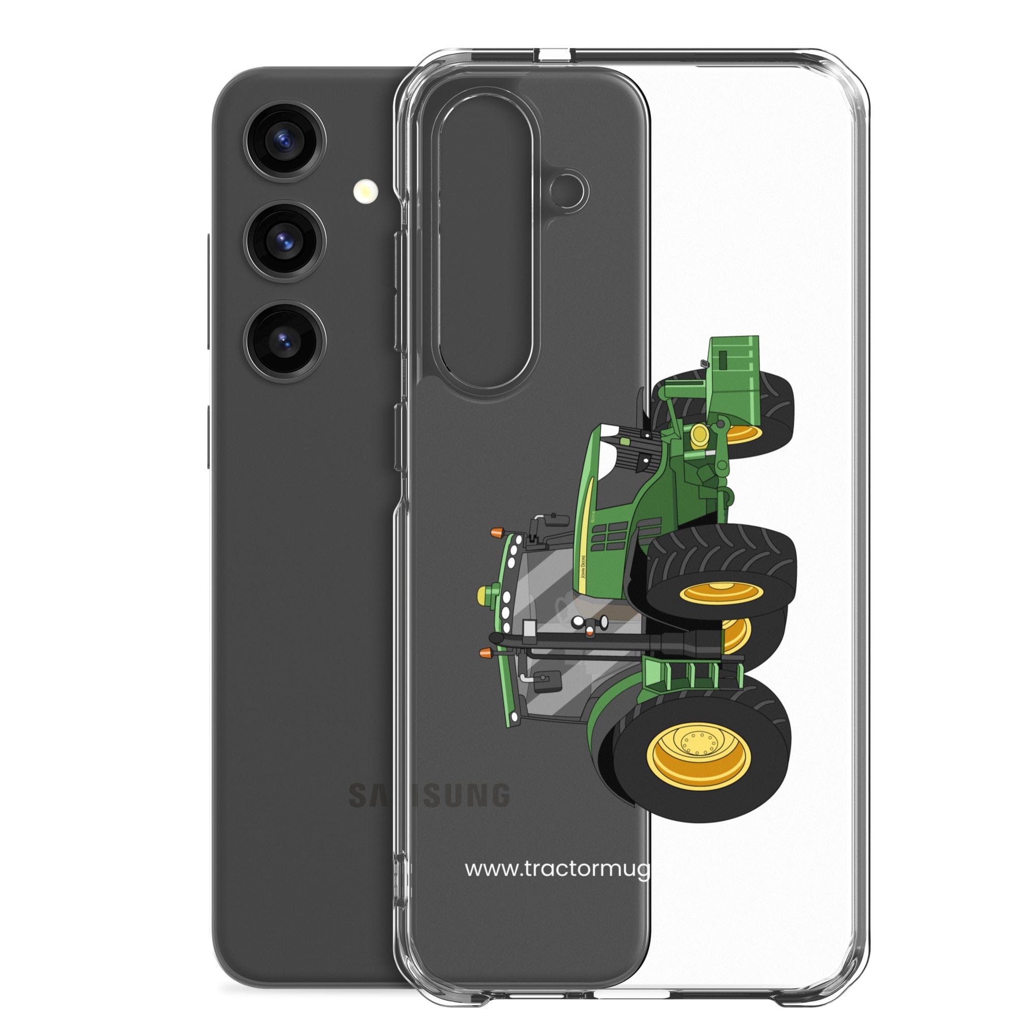 John Deere Clear Case for Samsung® John Deere 6210 R | Clear Case for Samsung® Quality Farmers Merch