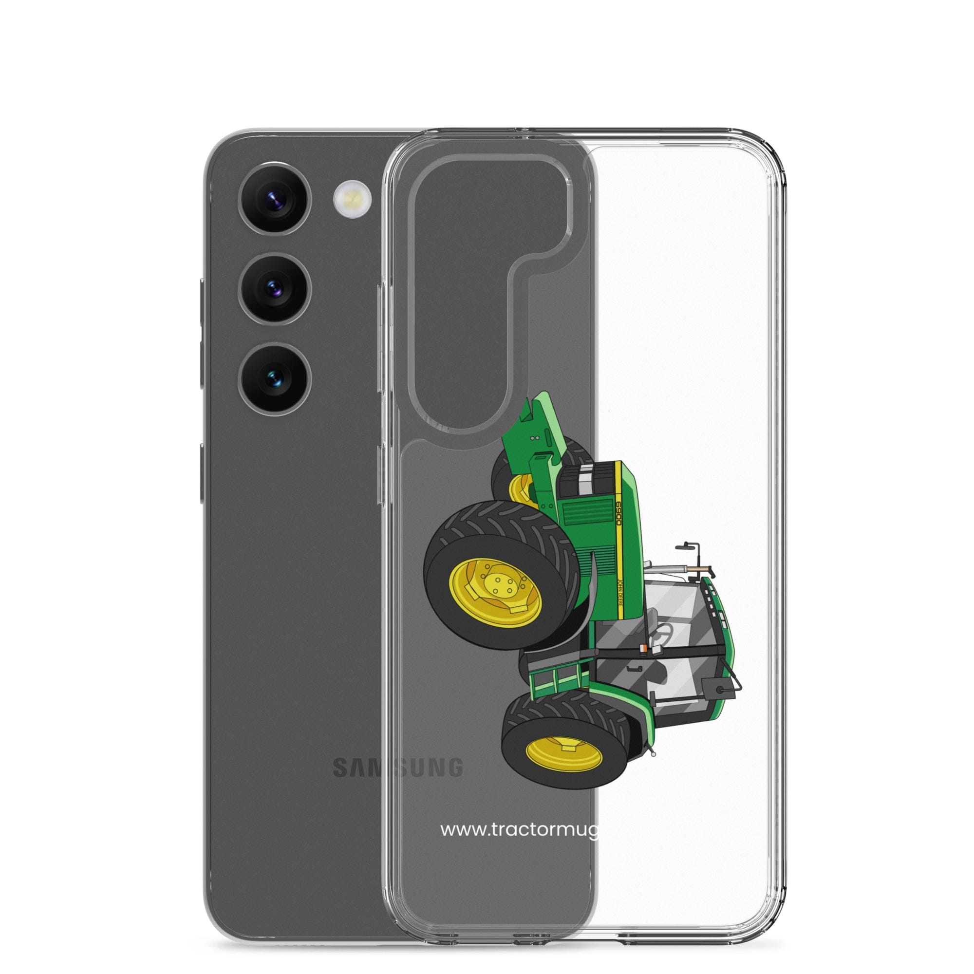 John Deere Clear Case for Samsung® John Deere 6900 | Clear Case for Samsung® Quality Farmers Merch