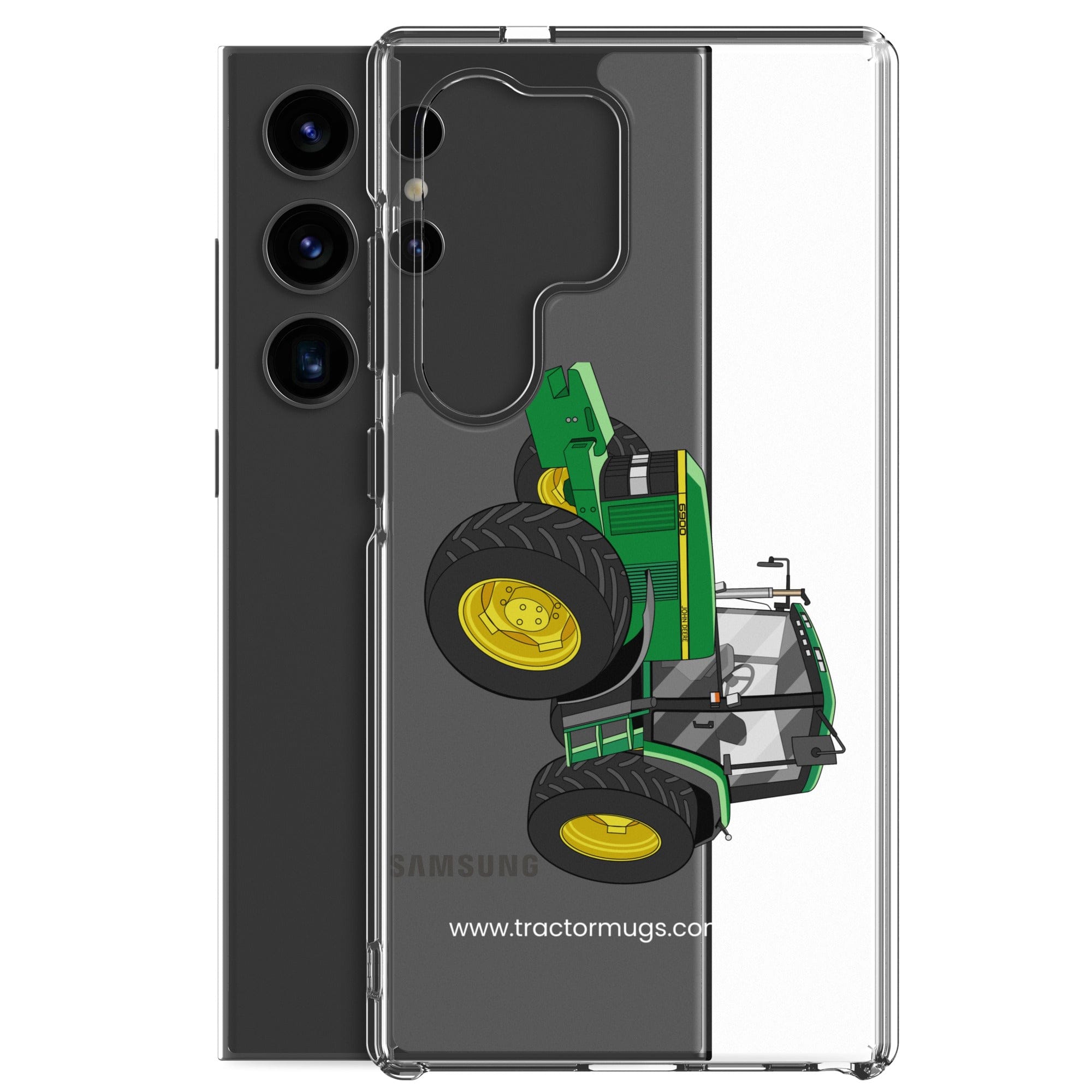 John Deere Clear Case for Samsung® John Deere 6900 | Clear Case for Samsung® Quality Farmers Merch