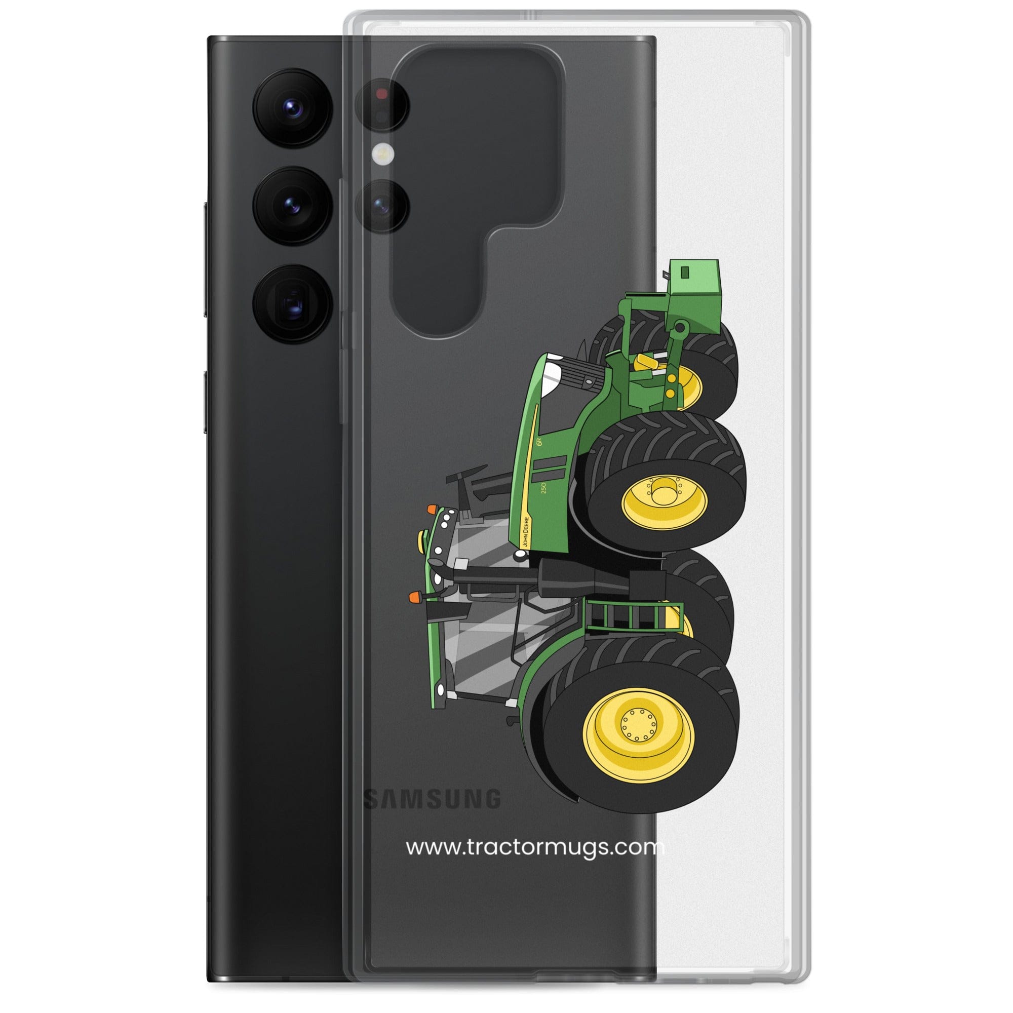 John Deere Clear Case for Samsung® John Deere 6R | Clear Case for Samsung® Quality Farmers Merch