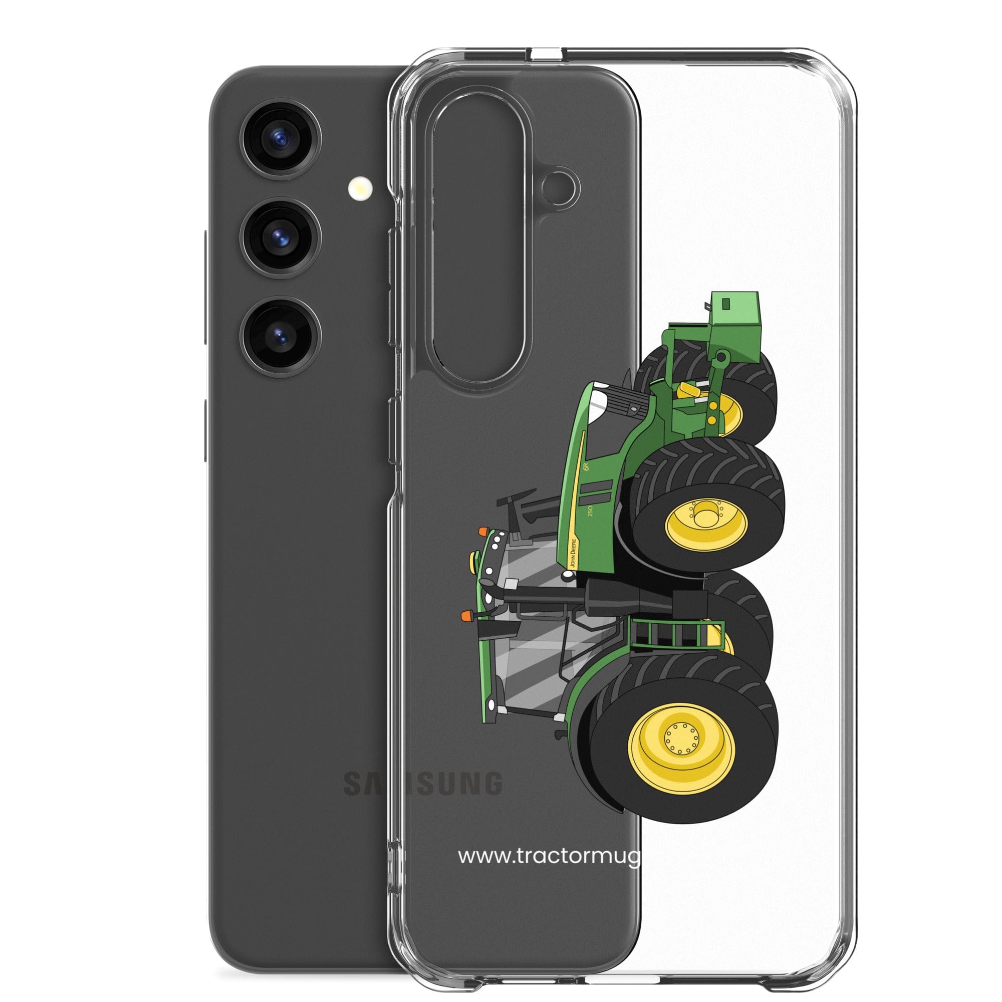 John Deere Clear Case for Samsung® John Deere 6R | Clear Case for Samsung® Quality Farmers Merch