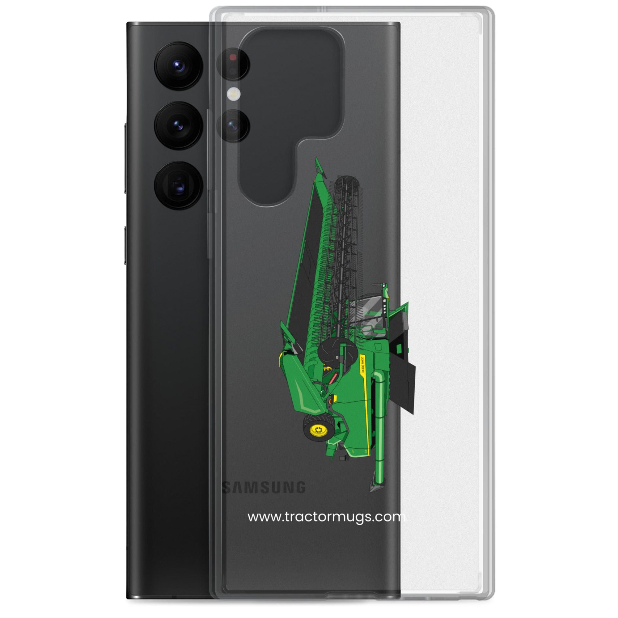 John Deere Clear Case for Samsung® John Deere X9 1100 Combine | Clear Case for Samsung® Quality Farmers Merch