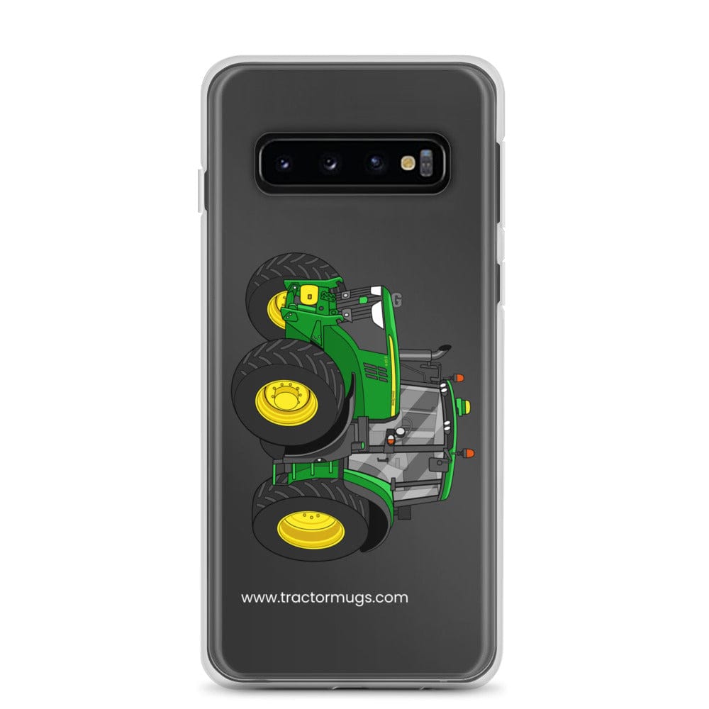 John Deere Clear Case for Samsung® Samsung Galaxy S10 John Deere 6120 M | Clear Case for Samsung® Quality Farmers Merch