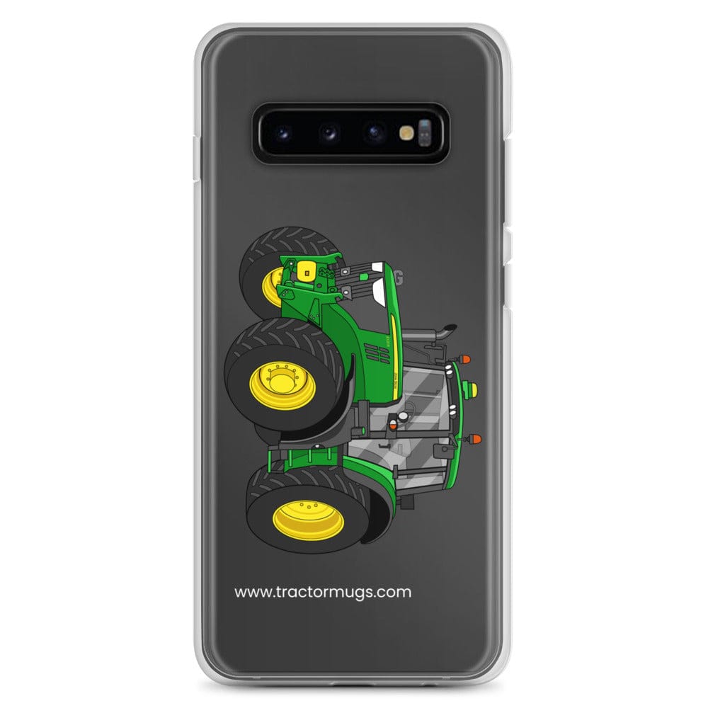 John Deere Clear Case for Samsung® Samsung Galaxy S10+ John Deere 6120 M | Clear Case for Samsung® Quality Farmers Merch