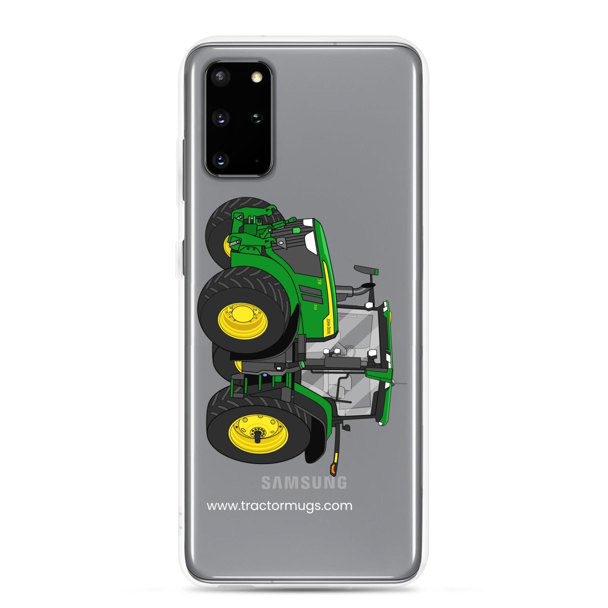 John Deere Clear Case for Samsung® Samsung Galaxy S20 Plus John Deere 7R 350 Auto Power | Clear Case for Samsung® Quality Farmers Merch