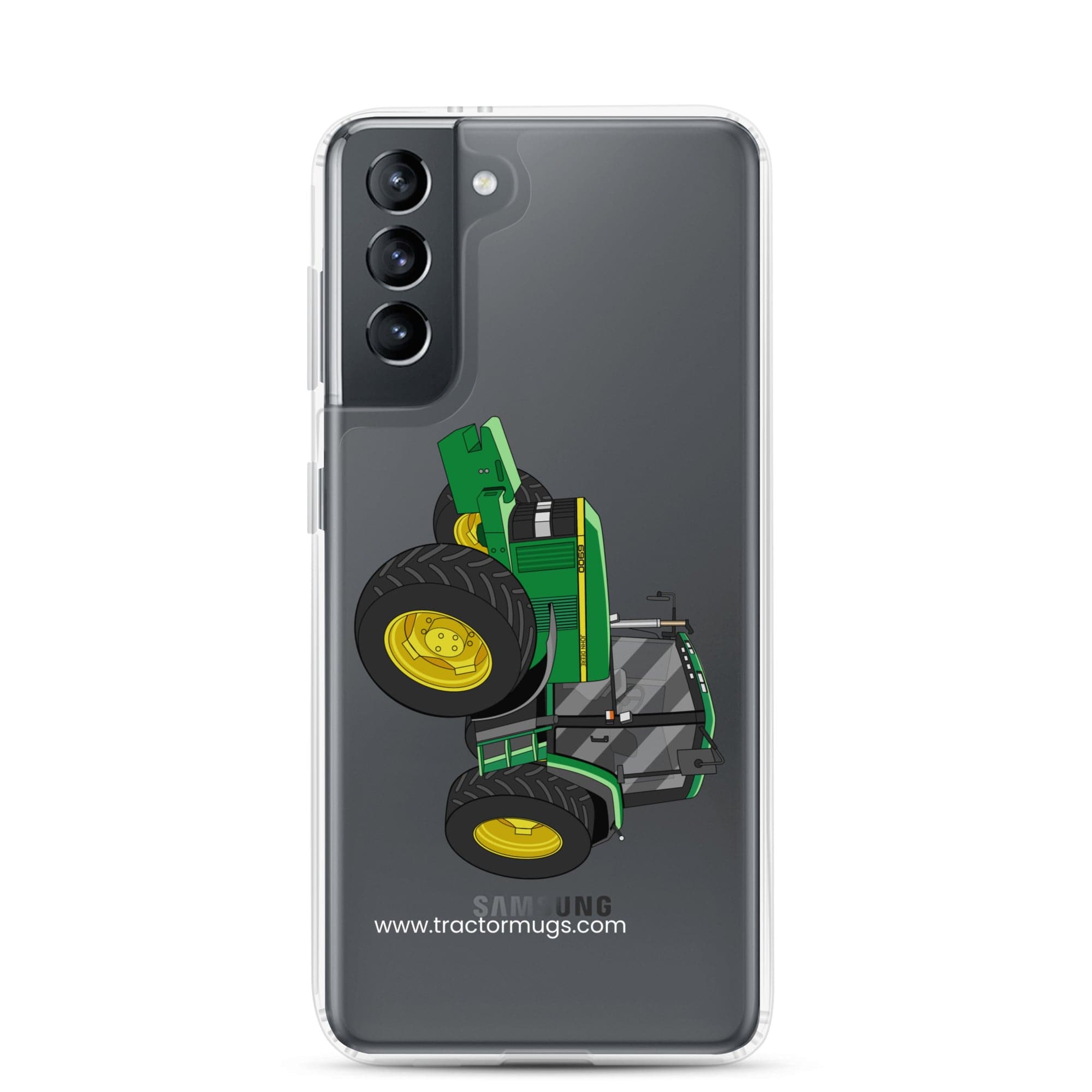 John Deere Clear Case for Samsung® Samsung Galaxy S21 John Deere 6900 | Clear Case for Samsung® Quality Farmers Merch