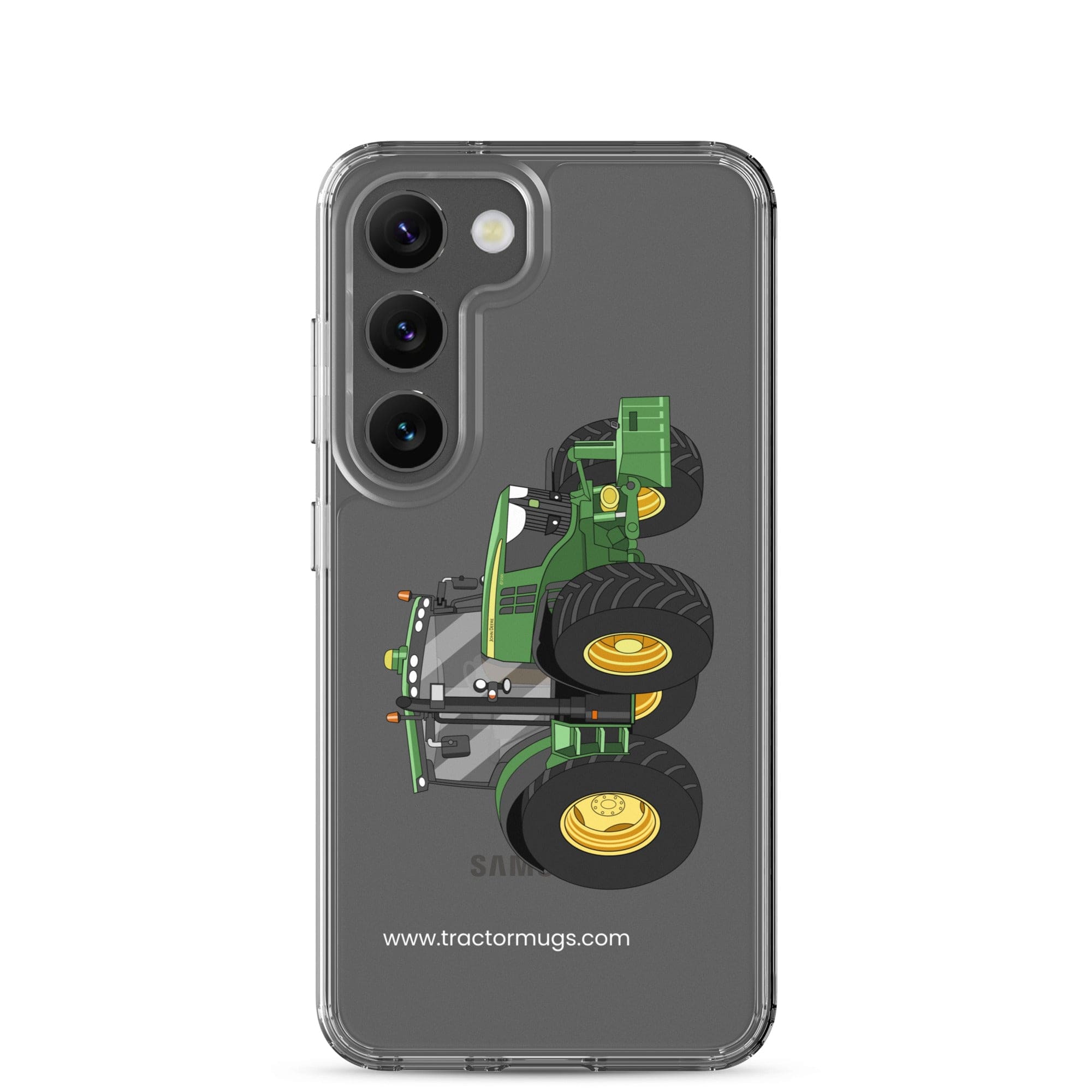 John Deere Clear Case for Samsung® Samsung Galaxy S23 John Deere 6125 R | Clear Case for Samsung® Quality Farmers Merch