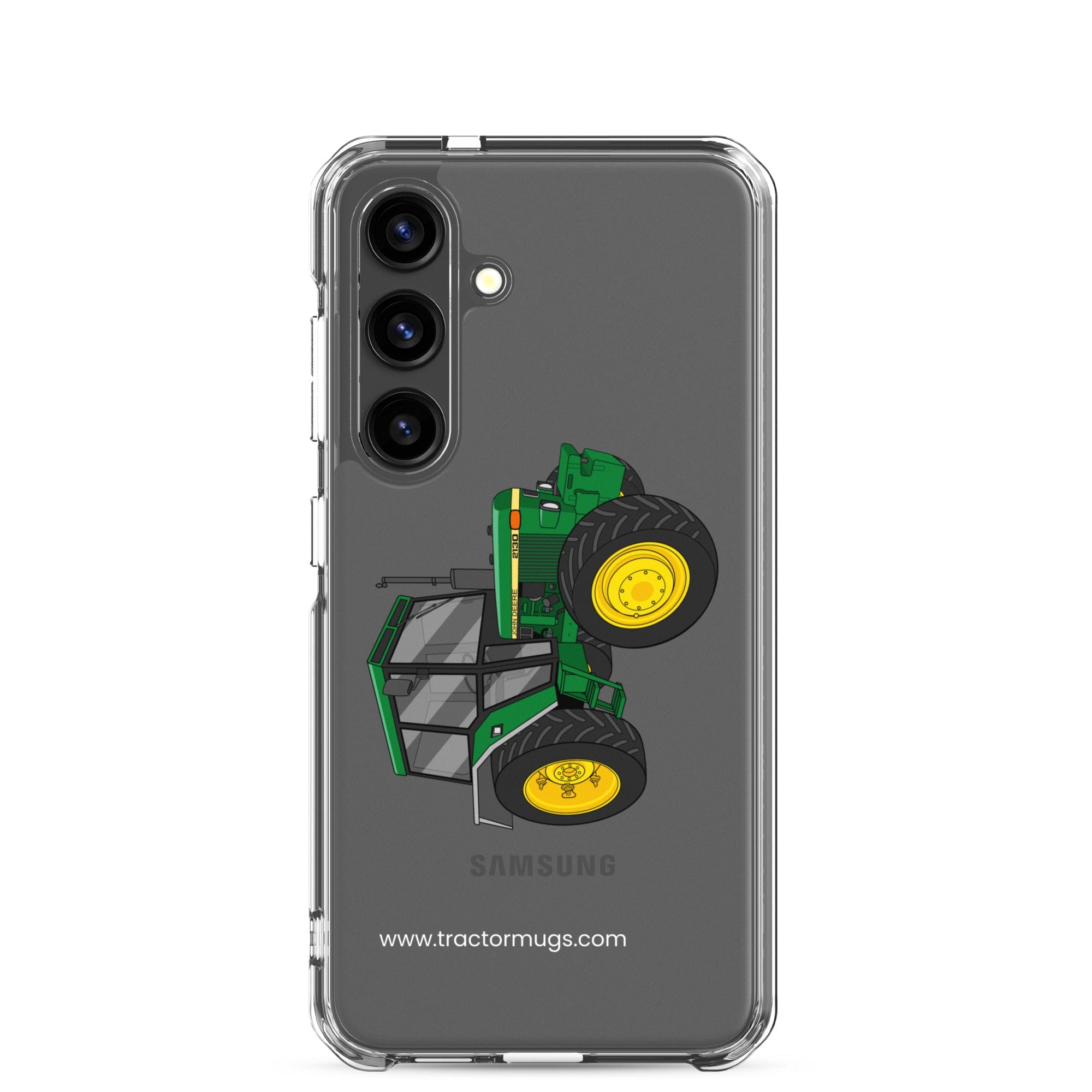 John Deere Clear Case for Samsung® Samsung Galaxy S24 John Deere 2130 | Clear Case for Samsung® Quality Farmers Merch