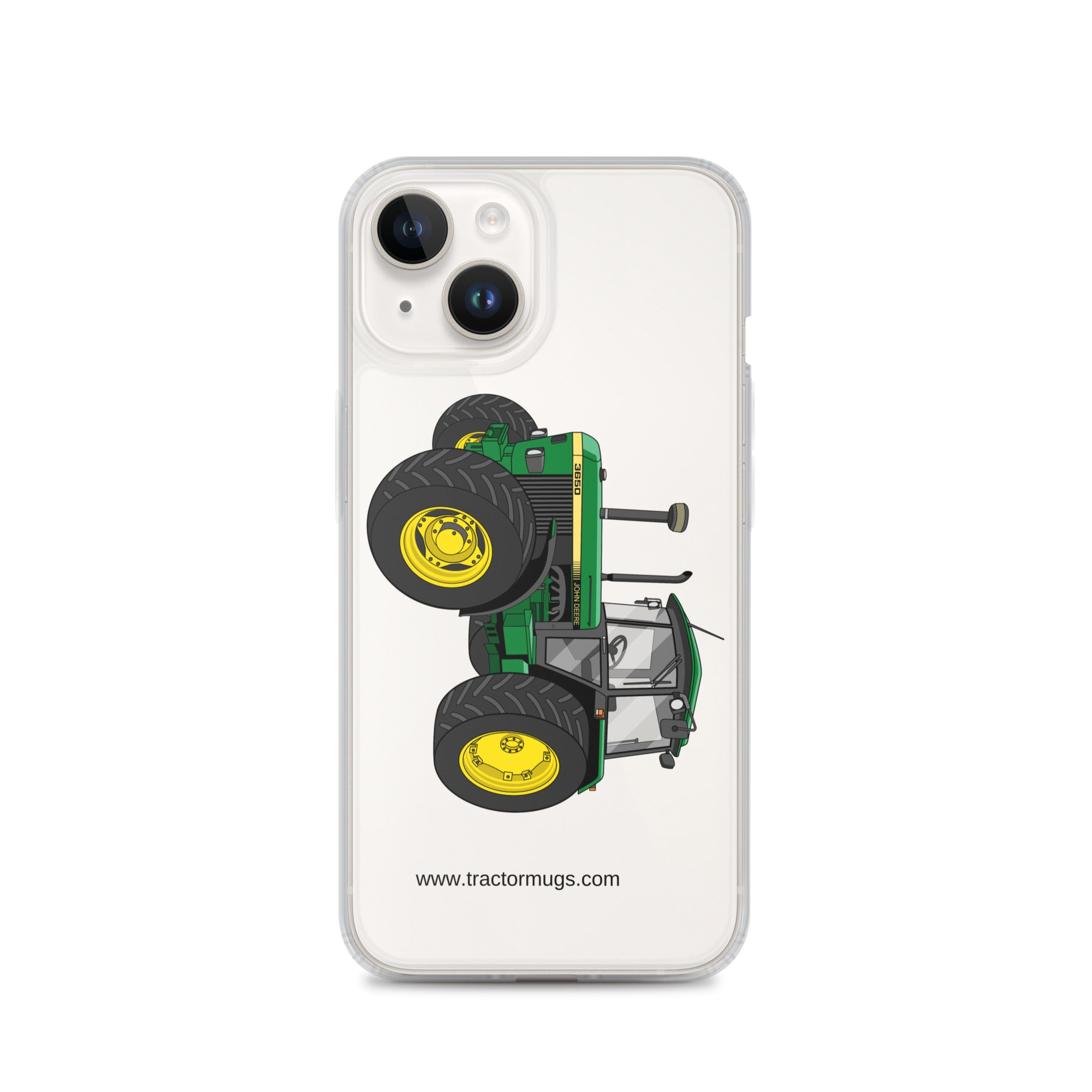 John Deere iPhone 14 John Deere 3650 | Clear Case for iPhone® Quality Farmers Merch