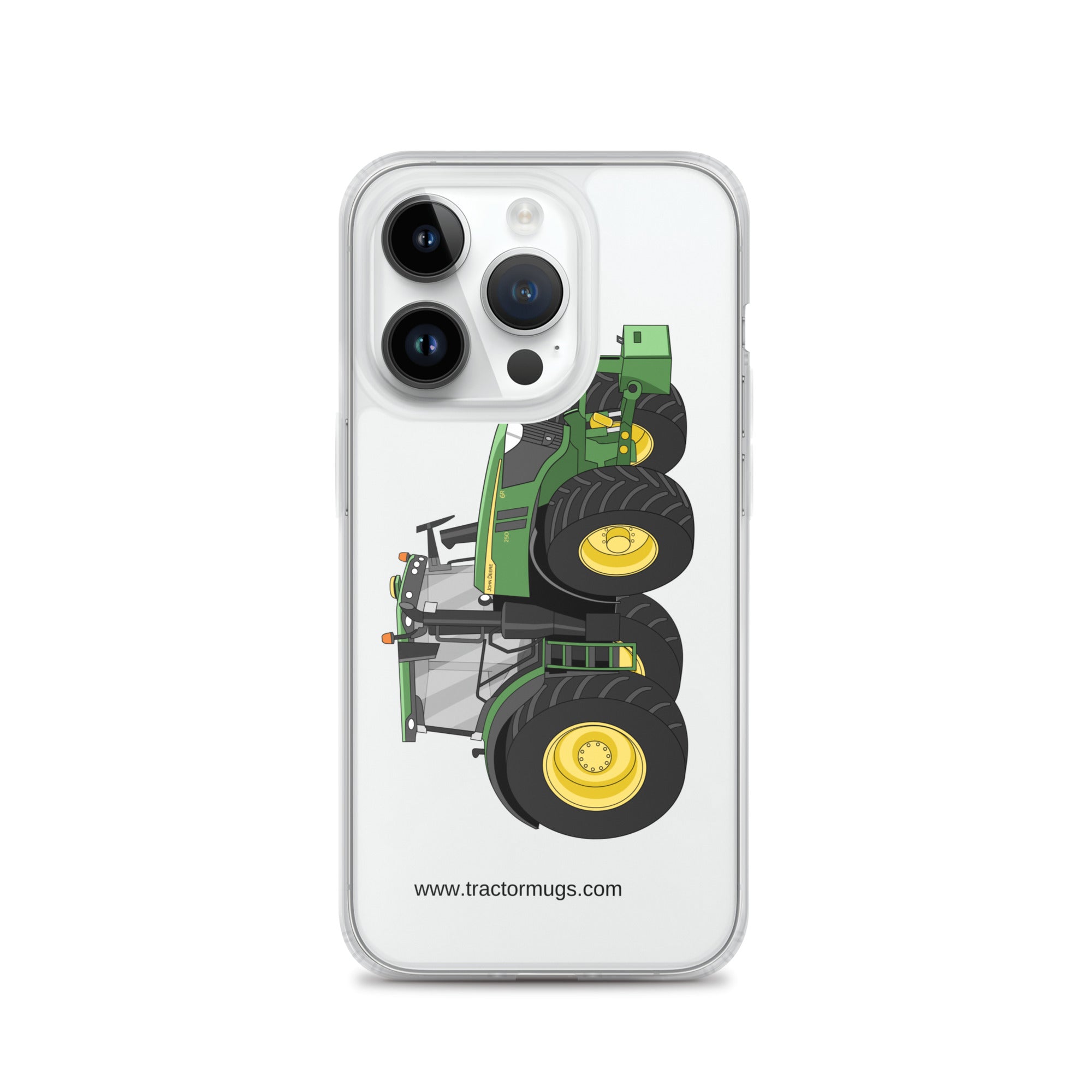 John Deere iPhone 14 Pro John Deere 6R | Clear Case for iPhone® Quality Farmers Merch