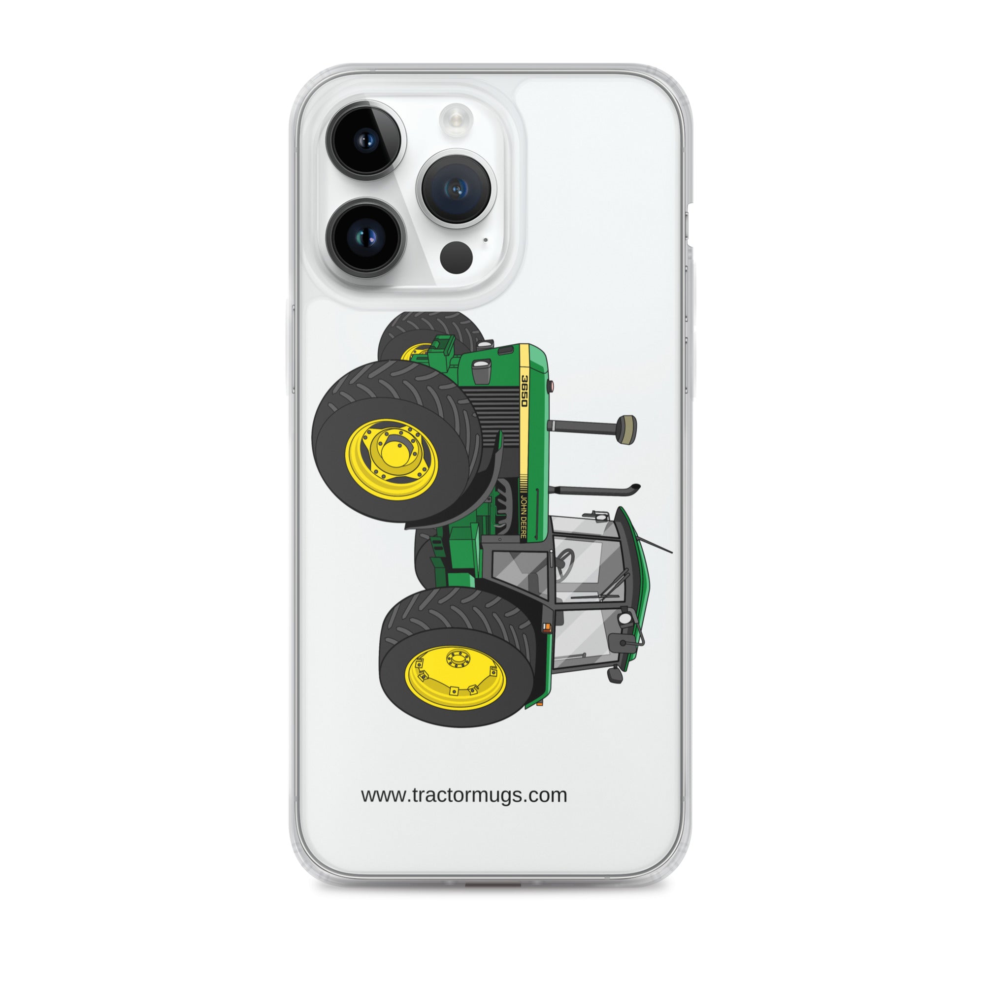 John Deere iPhone 14 Pro Max John Deere 3650 | Clear Case for iPhone® Quality Farmers Merch