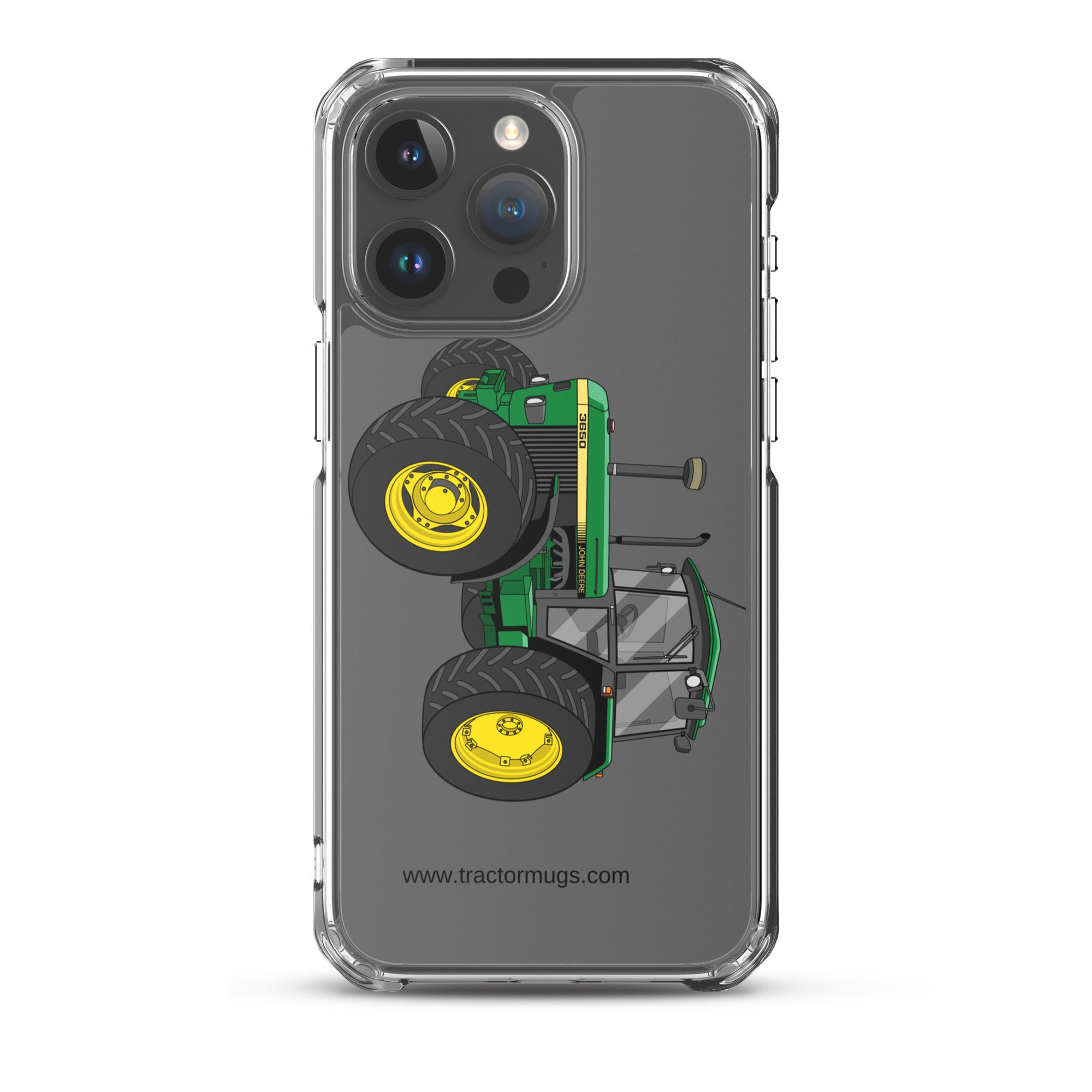 John Deere iPhone 15 Pro Max John Deere 3650 | Clear Case for iPhone® Quality Farmers Merch
