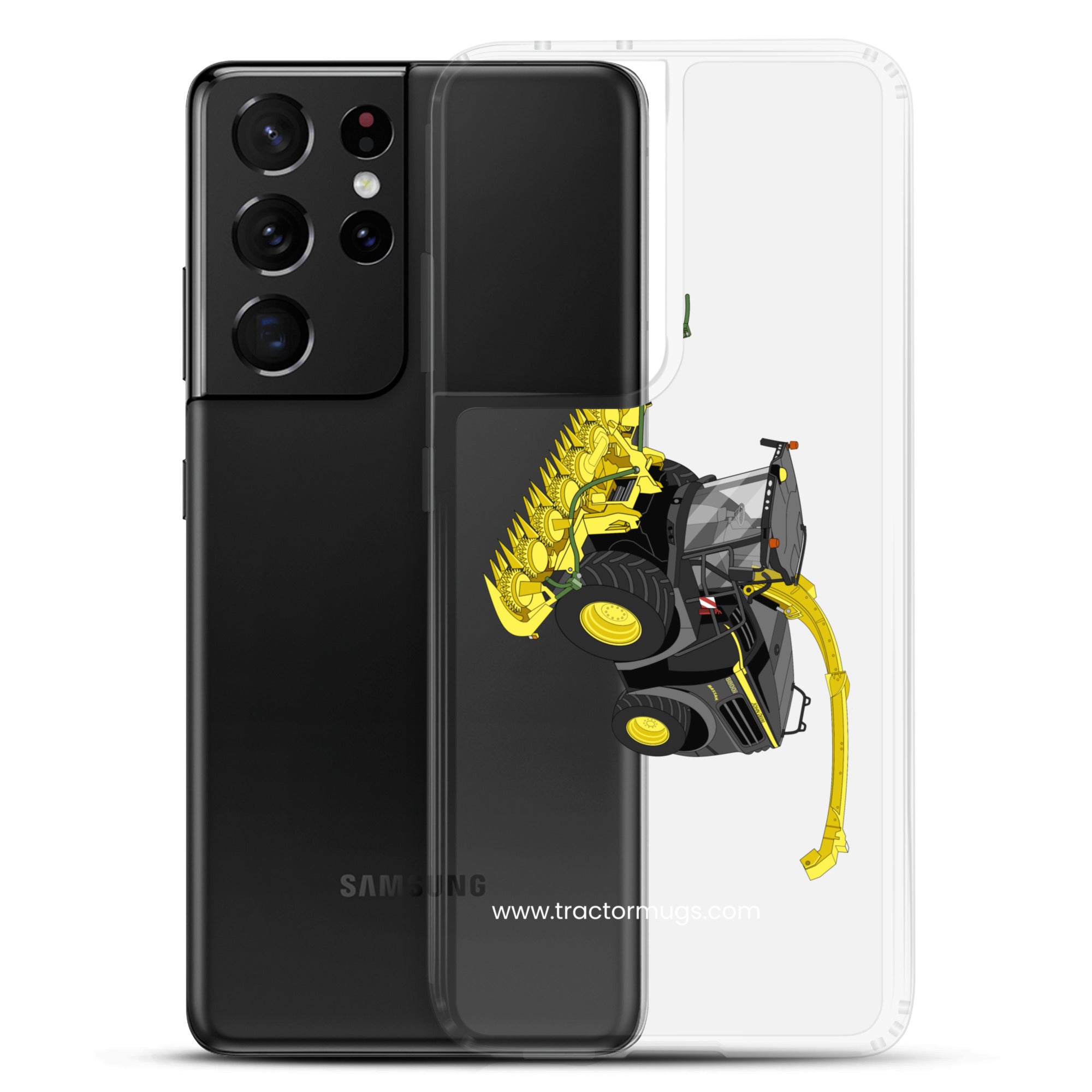 John Deere John Deere 8800 Black Beauty Silage Harvester | Clear Case for Samsung® Quality Farmers Merch