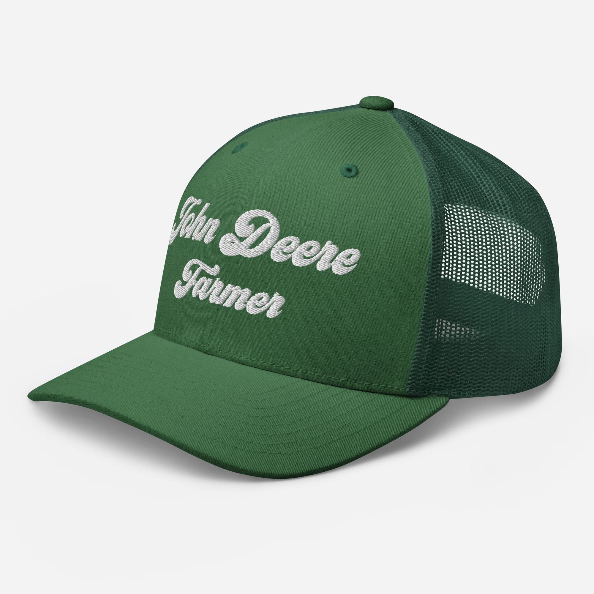 John Deere John Deere Farmer | Retro 70's Trucker Cap Quality Farmers Merch