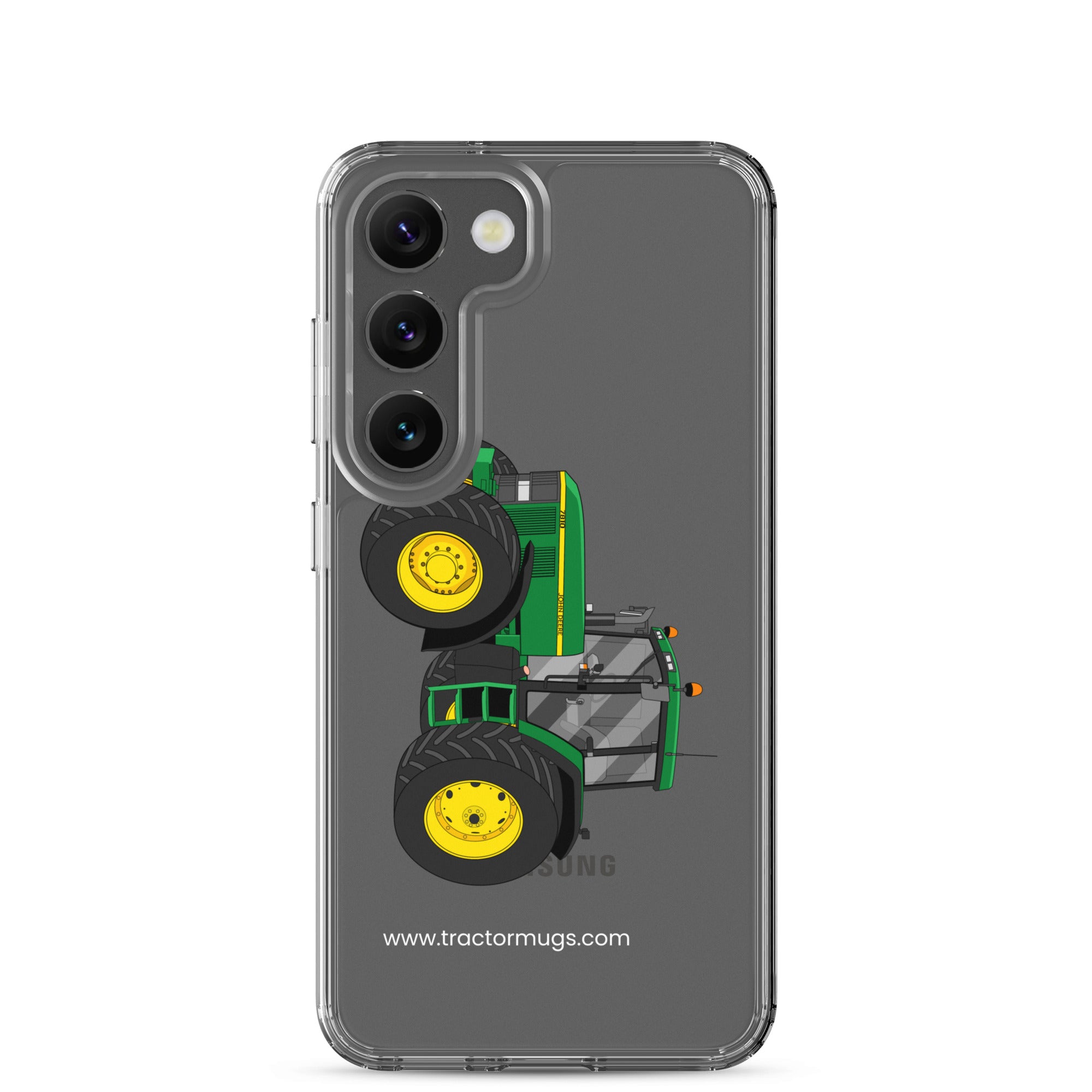 John Deere Samsung Galaxy S23 John Deere 7810 | Clear Case for Samsung® Quality Farmers Merch
