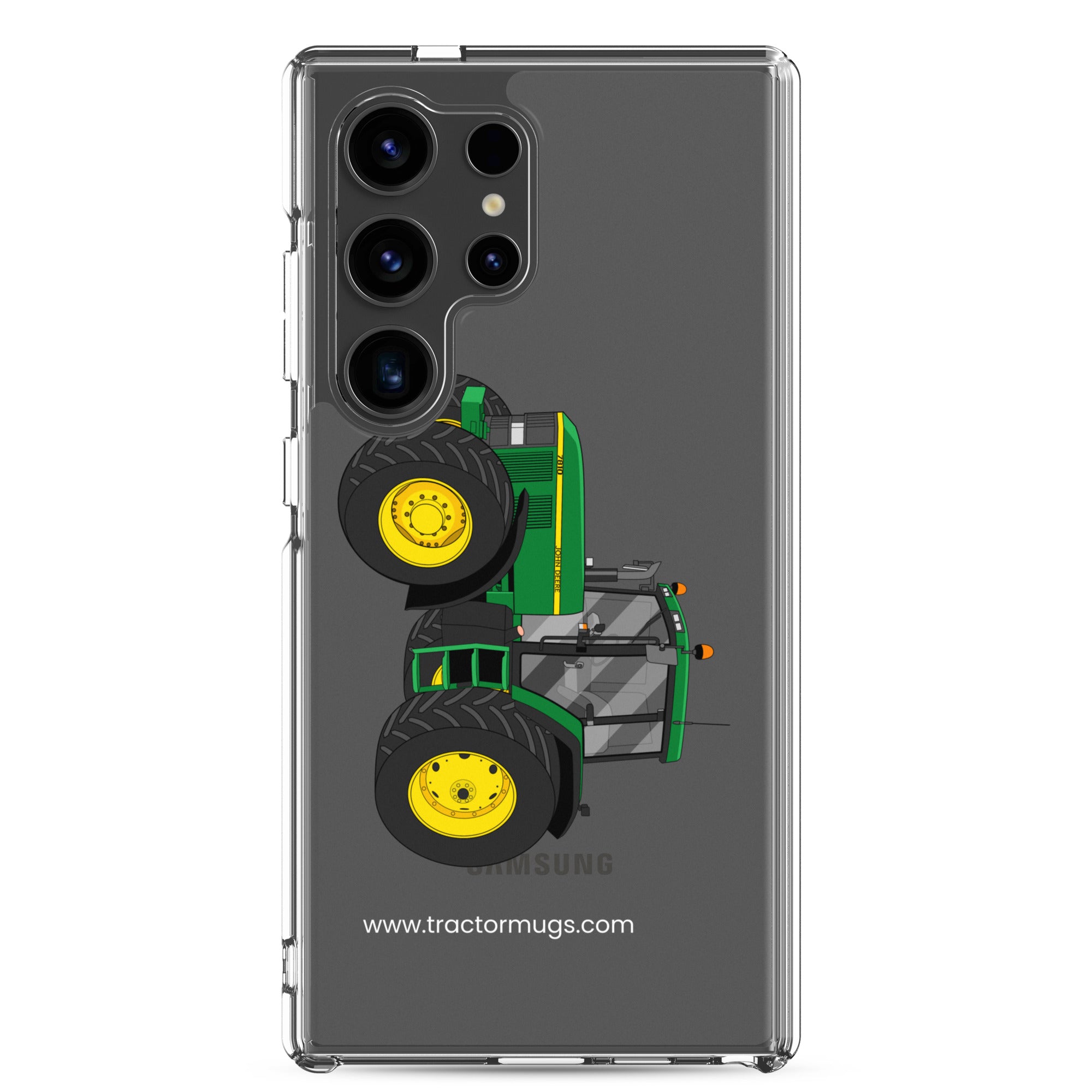John Deere Samsung Galaxy S24 Ultra John Deere 7810 | Clear Case for Samsung® Quality Farmers Merch