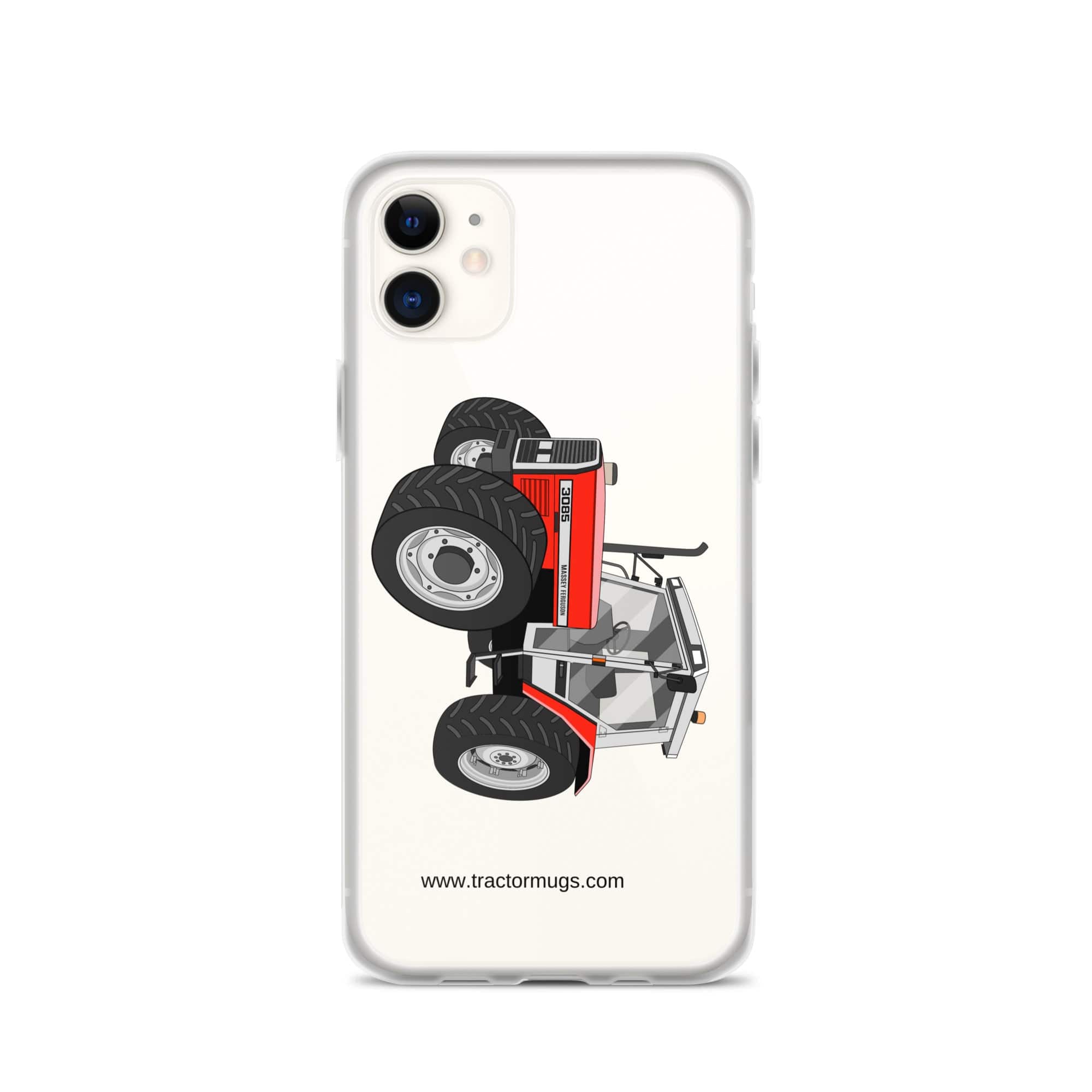 Massey Ferguson Clear Case for iPhone® iPhone 11 Massey Ferguson 3085 | Clear Case for iPhone® Quality Farmers Merch