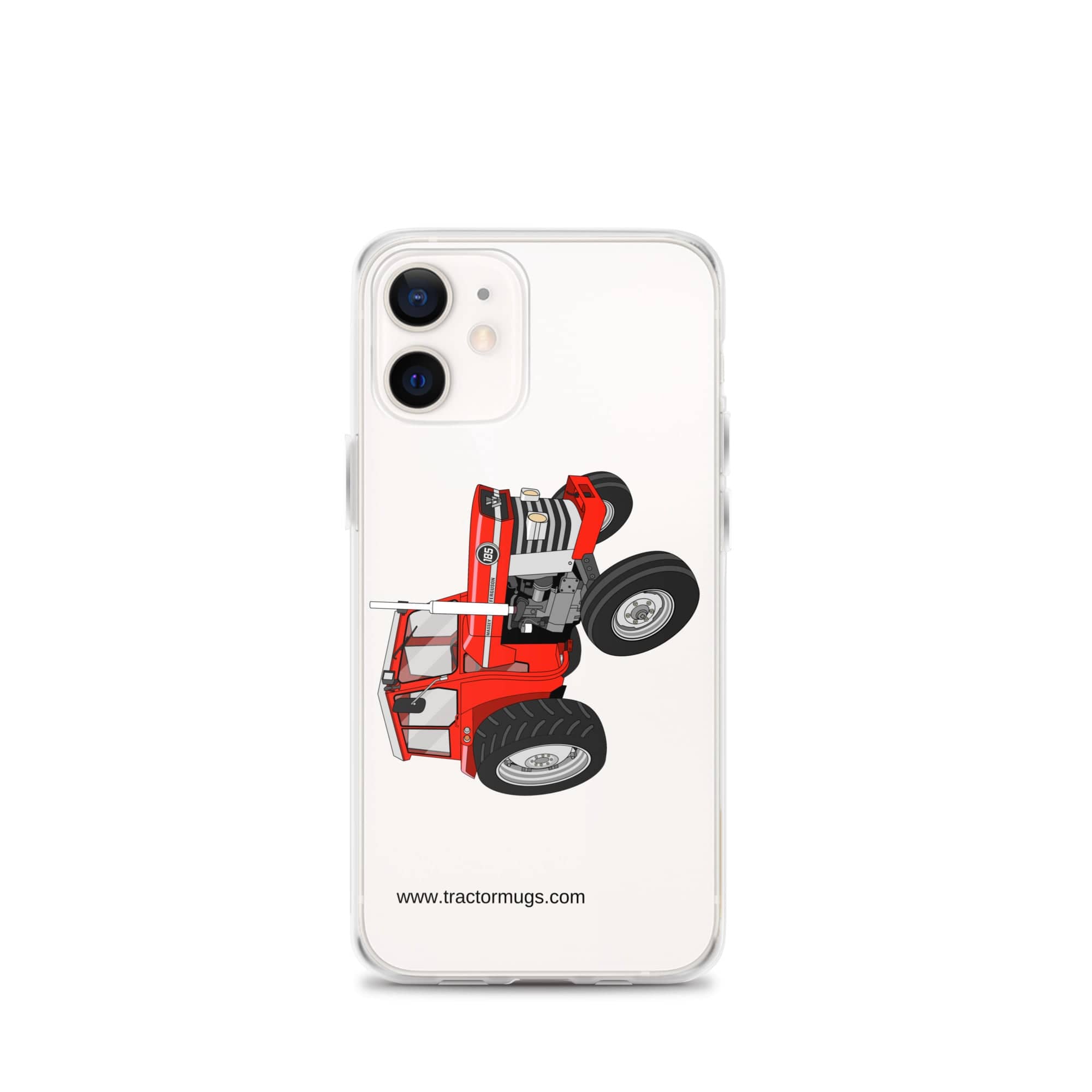 Massey Ferguson Clear Case for iPhone® iPhone 12 mini Massey Ferguson 185 | Clear Case for iPhone® Quality Farmers Merch