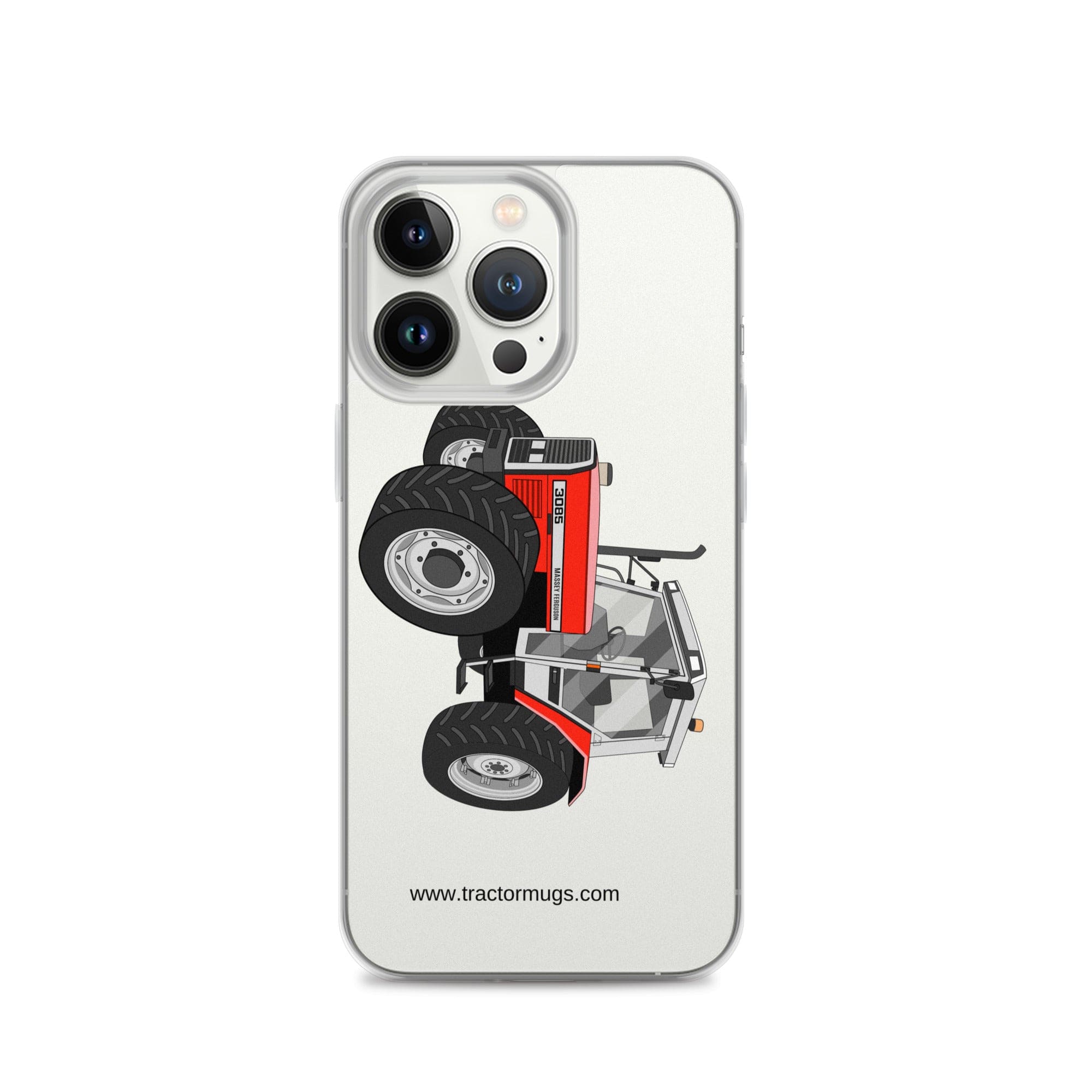 Massey Ferguson Clear Case for iPhone® iPhone 13 Pro Massey Ferguson 3085 | Clear Case for iPhone® Quality Farmers Merch