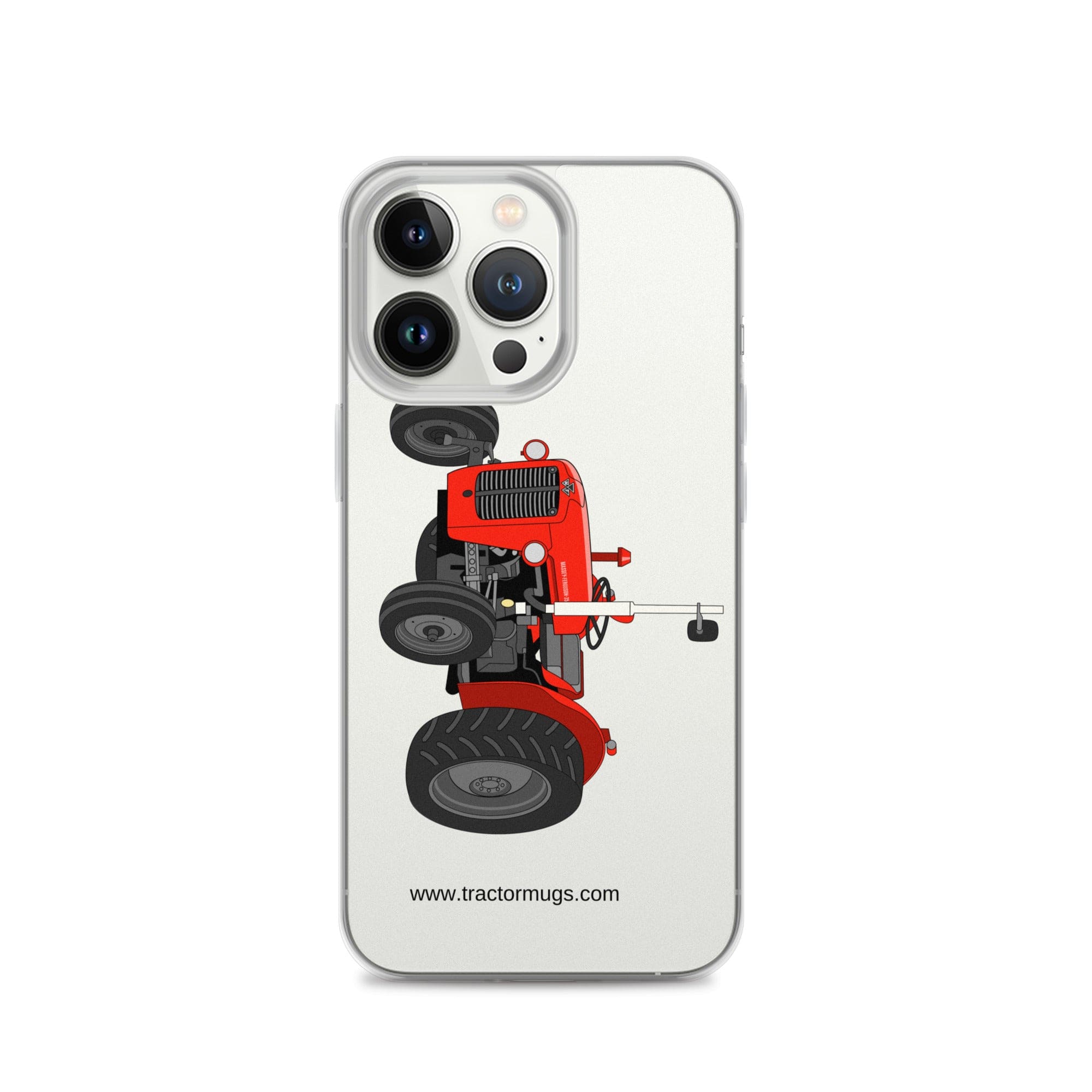 Massey Ferguson Clear Case for iPhone® iPhone 13 Pro Massey Ferguson 35X | Clear Case for iPhone® Quality Farmers Merch