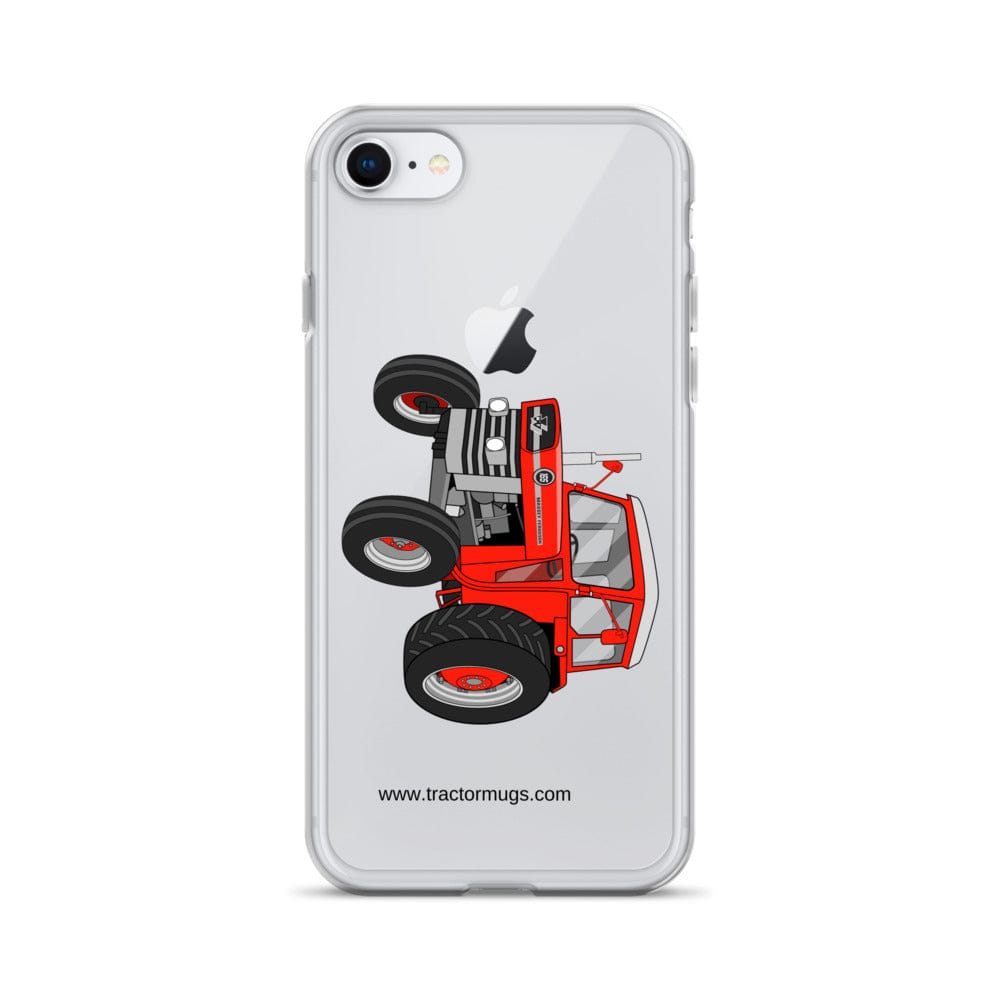 Massey Ferguson Clear Case for iPhone® iPhone 7/8 Massey Ferguson 165 | Clear Case for iPhone® Quality Farmers Merch
