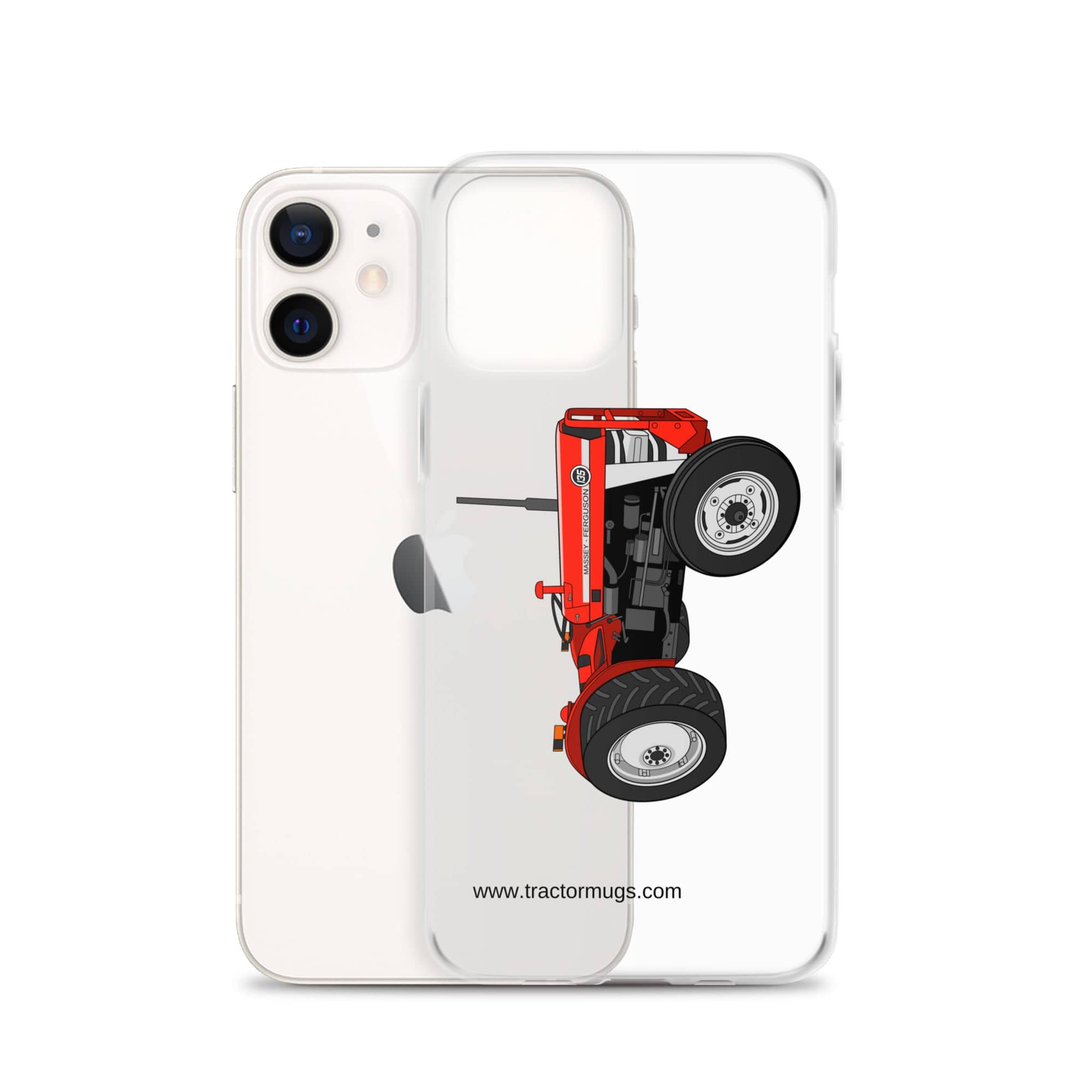 Massey Ferguson Clear Case for iPhone® Massey Ferguson 135 | Clear Case for iPhone® Quality Farmers Merch