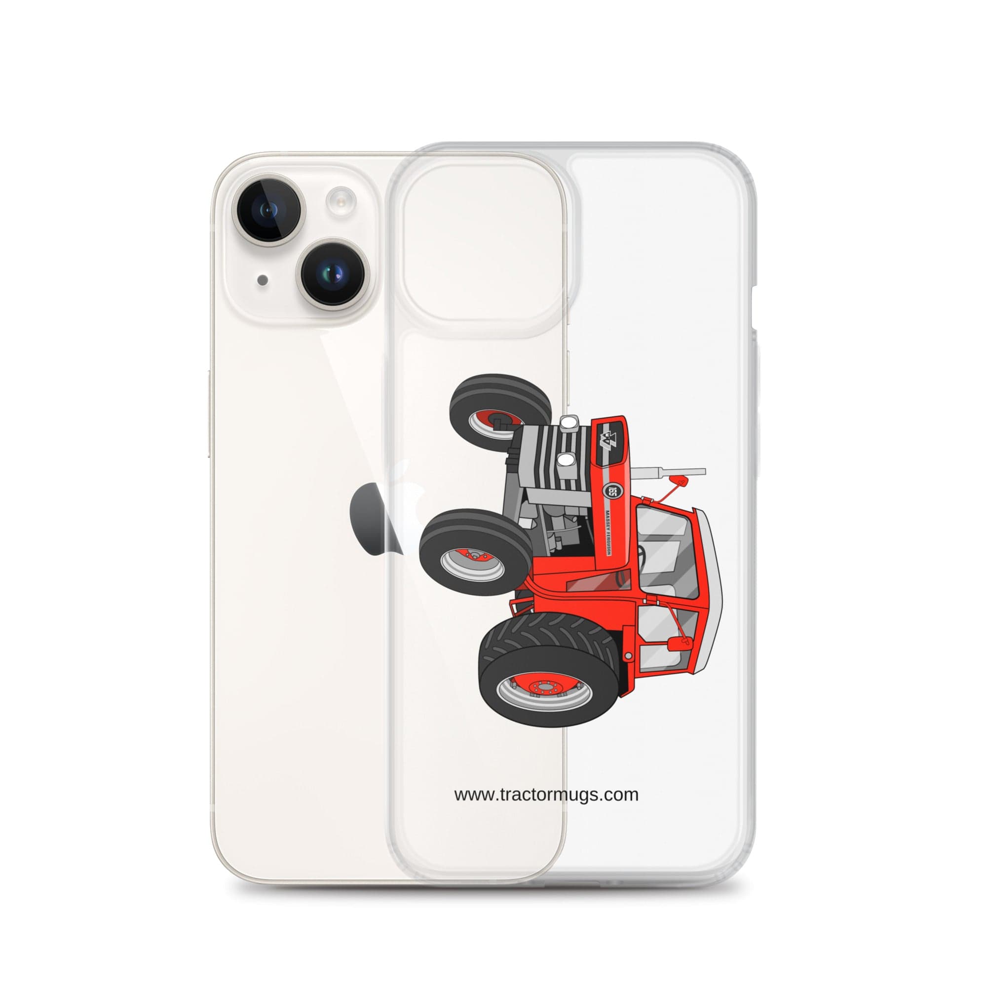 Massey Ferguson Clear Case for iPhone® Massey Ferguson 165 | Clear Case for iPhone® Quality Farmers Merch