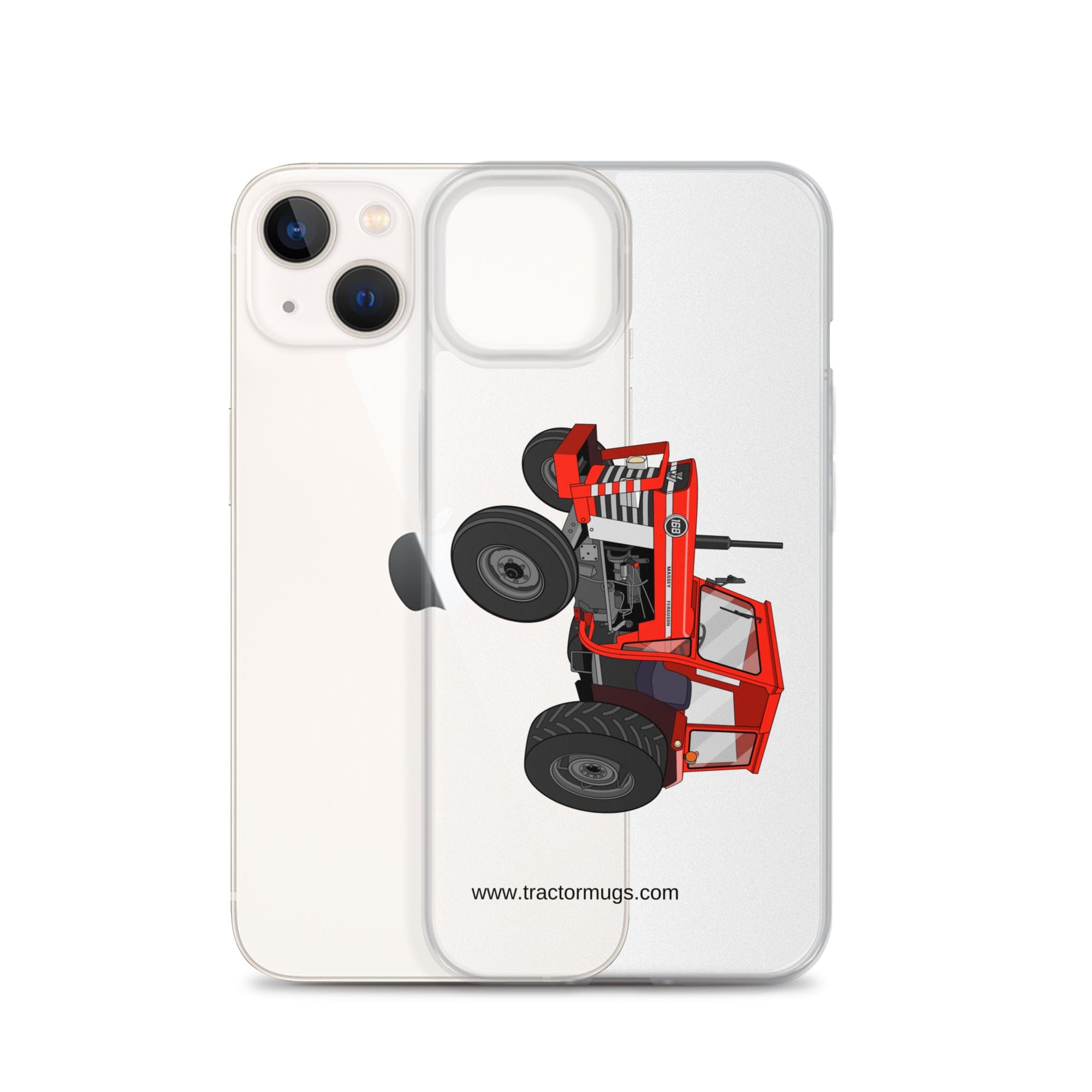 Massey Ferguson Clear Case for iPhone® Massey Ferguson 168 | Clear Case for iPhone® Quality Farmers Merch