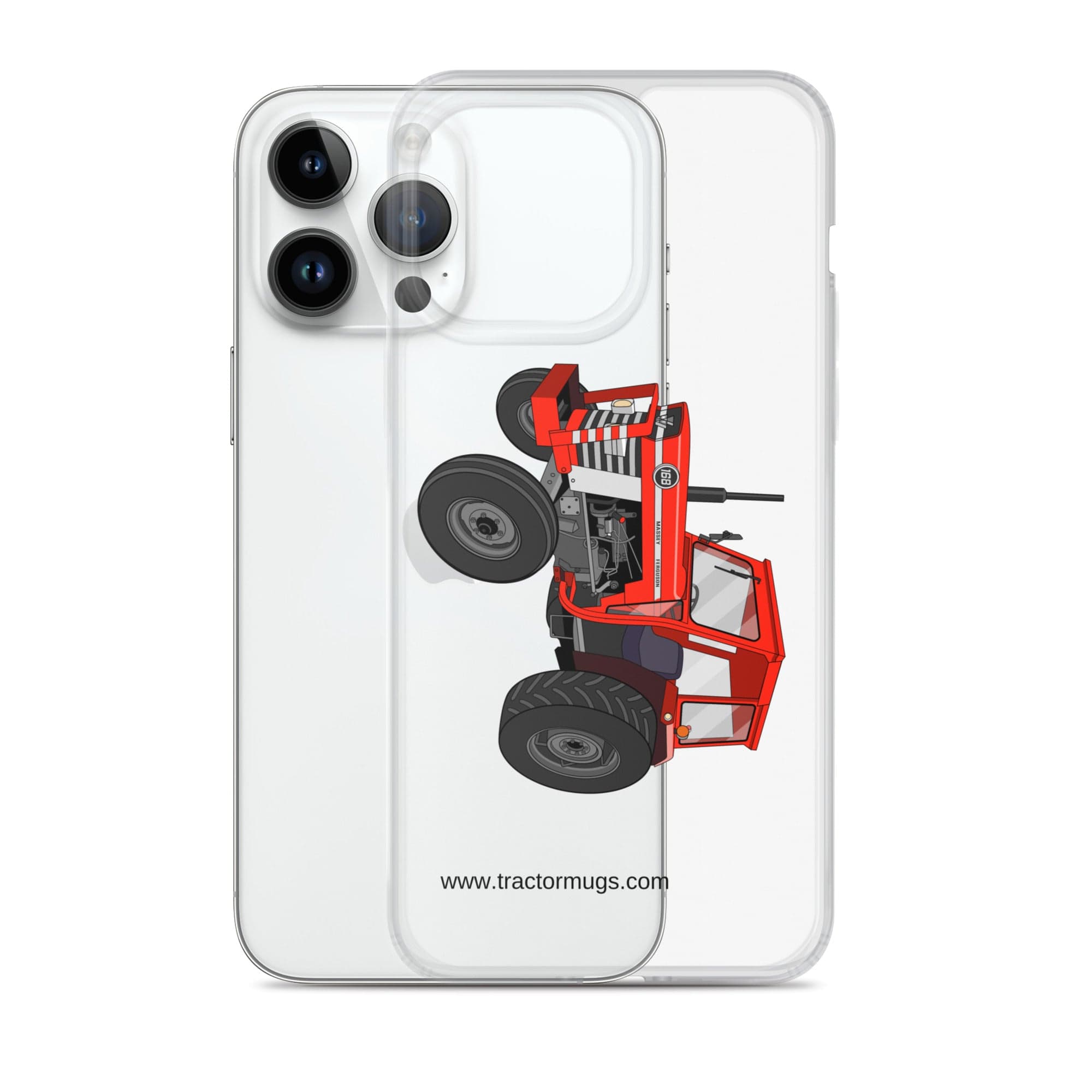 Massey Ferguson Clear Case for iPhone® Massey Ferguson 168 | Clear Case for iPhone® Quality Farmers Merch