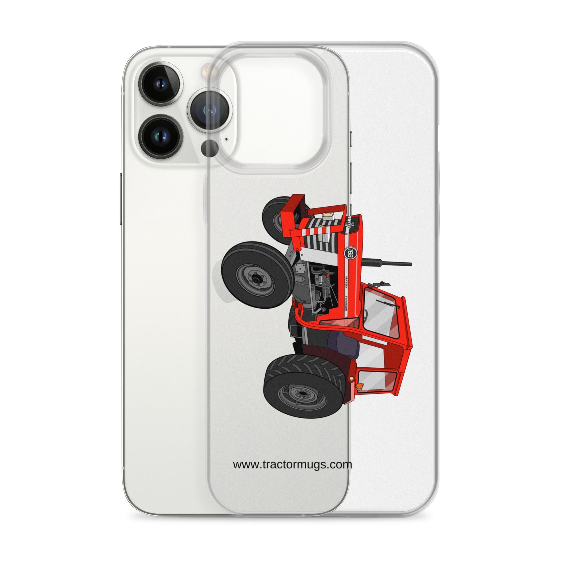 Massey Ferguson Clear Case for iPhone® Massey Ferguson 168 | Clear Case for iPhone® Quality Farmers Merch