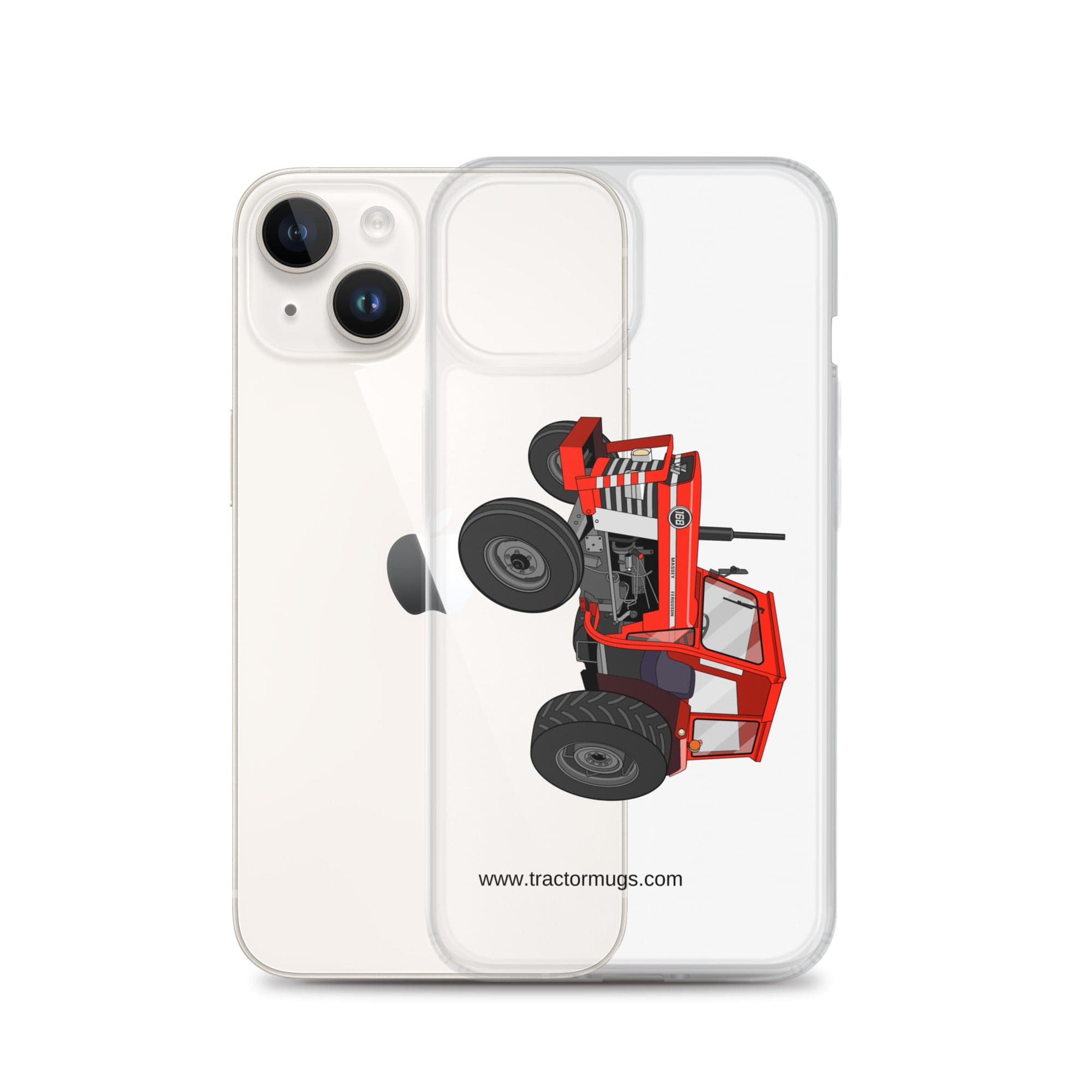 Massey Ferguson Clear Case for iPhone® Massey Ferguson 168 | Clear Case for iPhone® Quality Farmers Merch