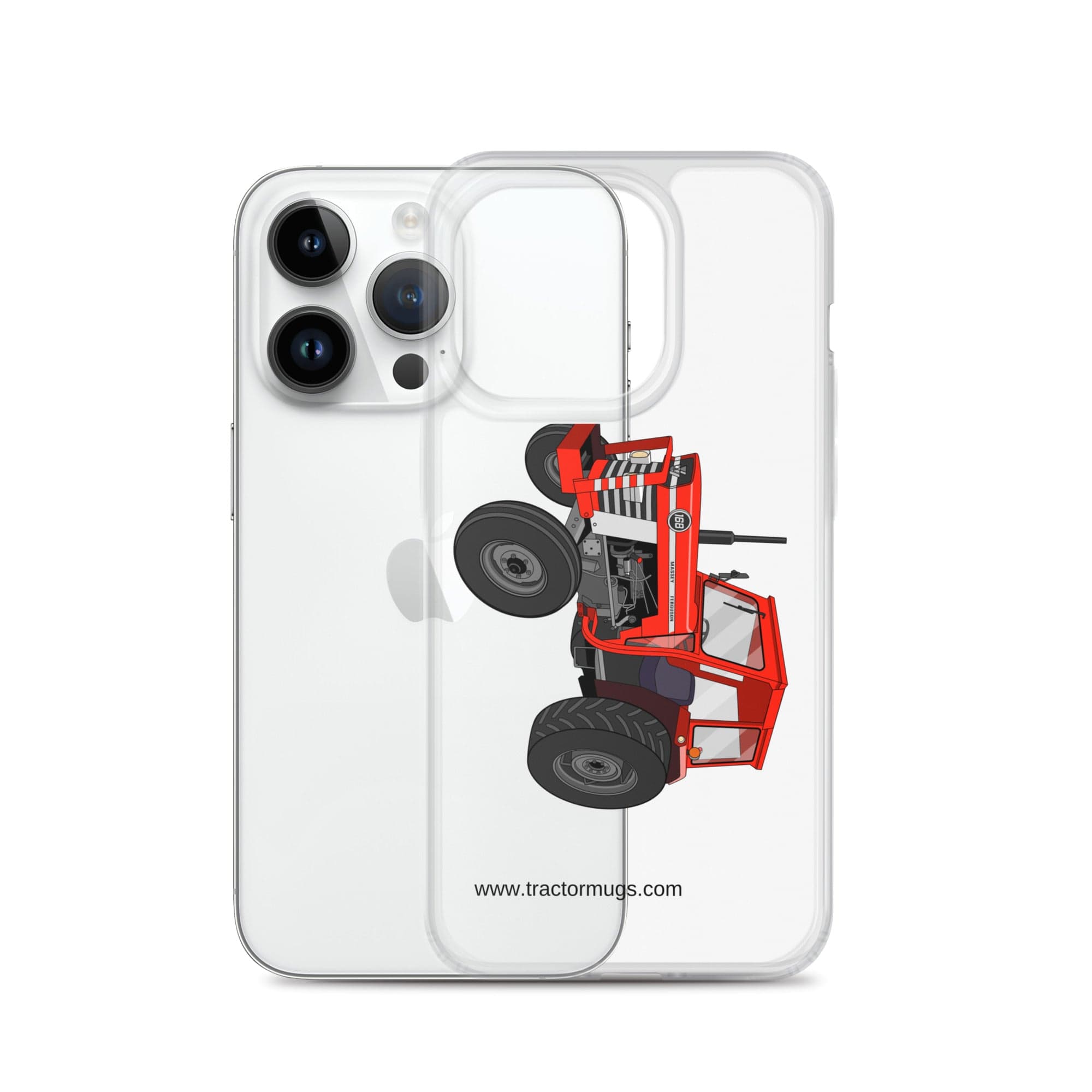 Massey Ferguson Clear Case for iPhone® Massey Ferguson 168 | Clear Case for iPhone® Quality Farmers Merch