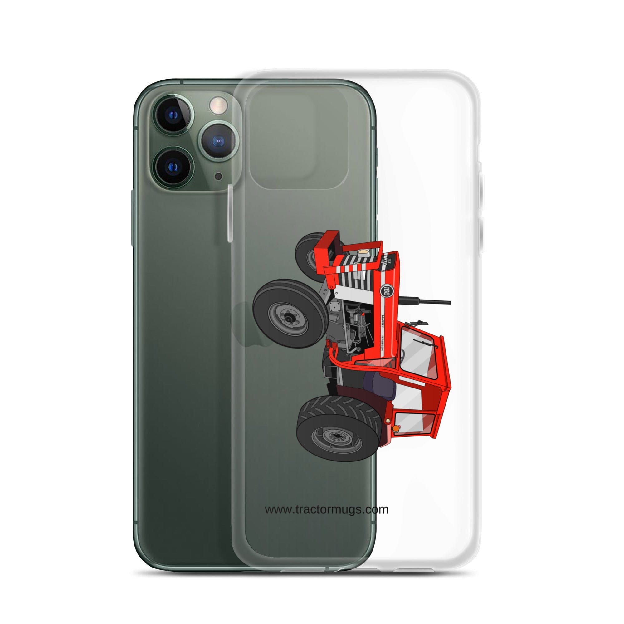 Massey Ferguson Clear Case for iPhone® Massey Ferguson 168 | Clear Case for iPhone® Quality Farmers Merch