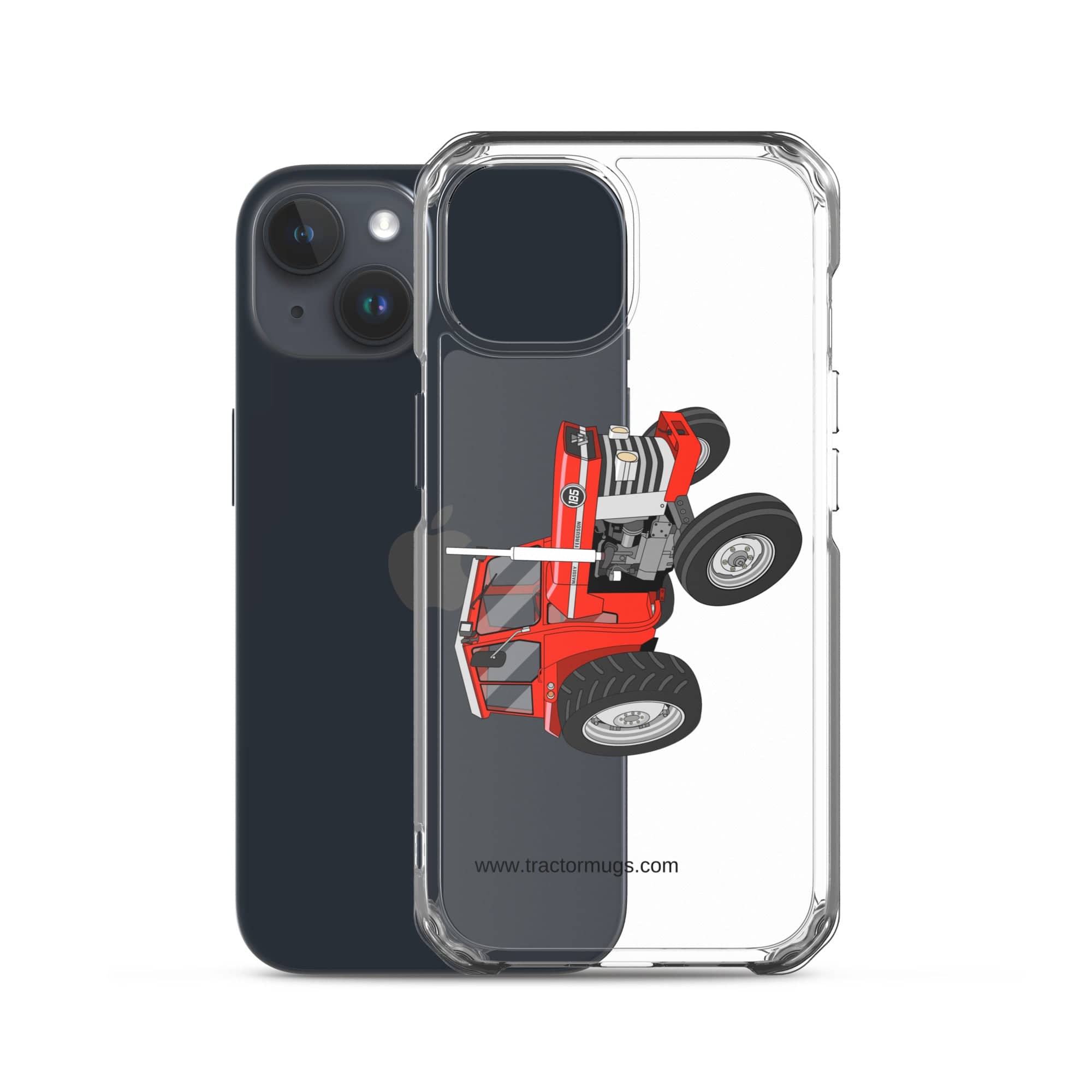 Massey Ferguson Clear Case for iPhone® Massey Ferguson 185 | Clear Case for iPhone® Quality Farmers Merch