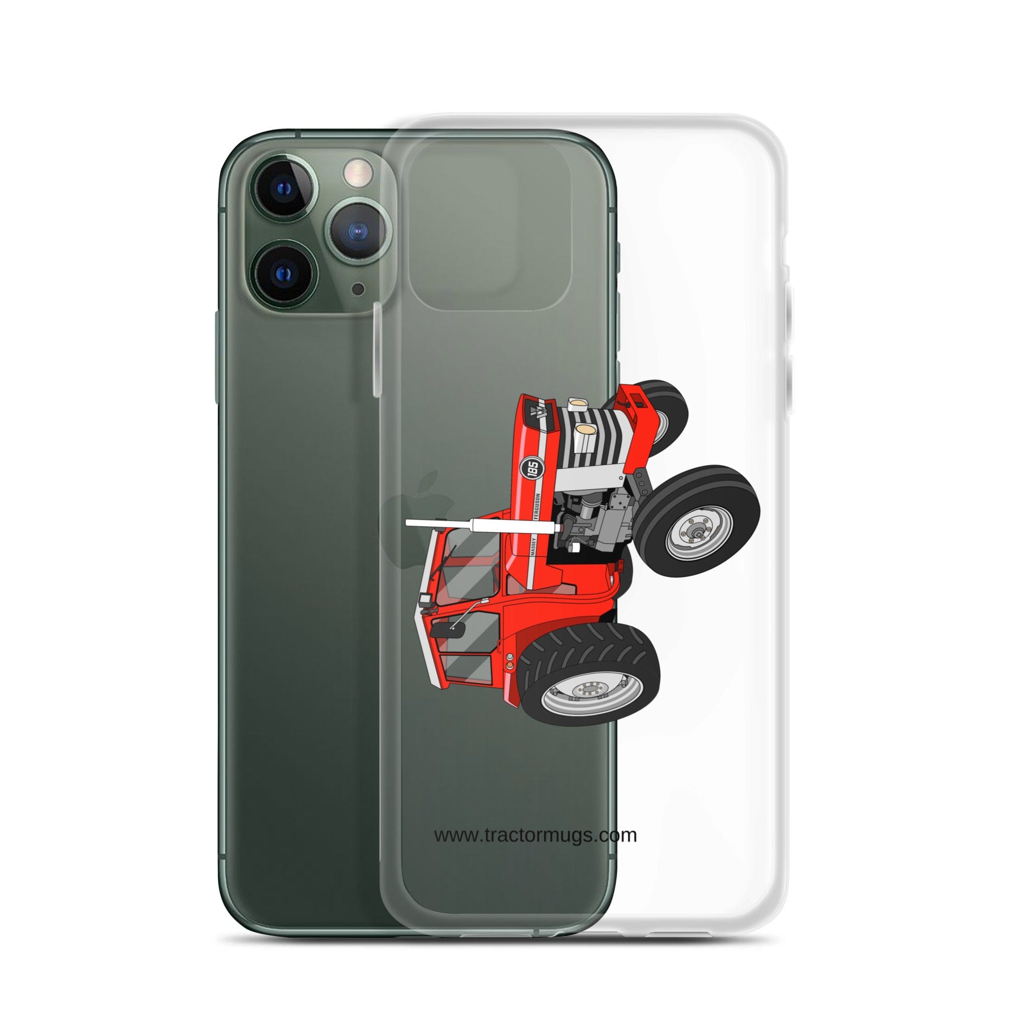 Massey Ferguson Clear Case for iPhone® Massey Ferguson 185 | Clear Case for iPhone® Quality Farmers Merch