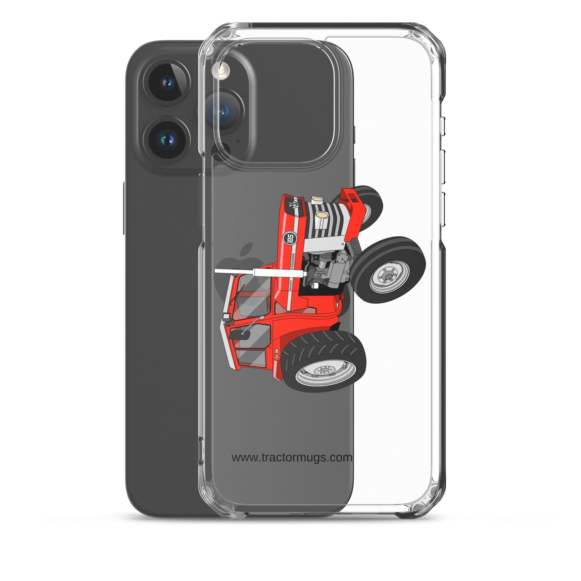 Massey Ferguson Clear Case for iPhone® Massey Ferguson 185 | Clear Case for iPhone® Quality Farmers Merch