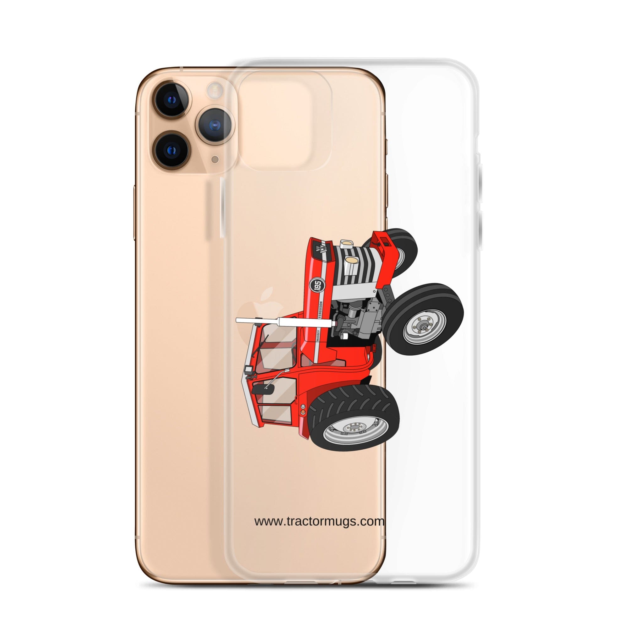 Massey Ferguson Clear Case for iPhone® Massey Ferguson 185 | Clear Case for iPhone® Quality Farmers Merch