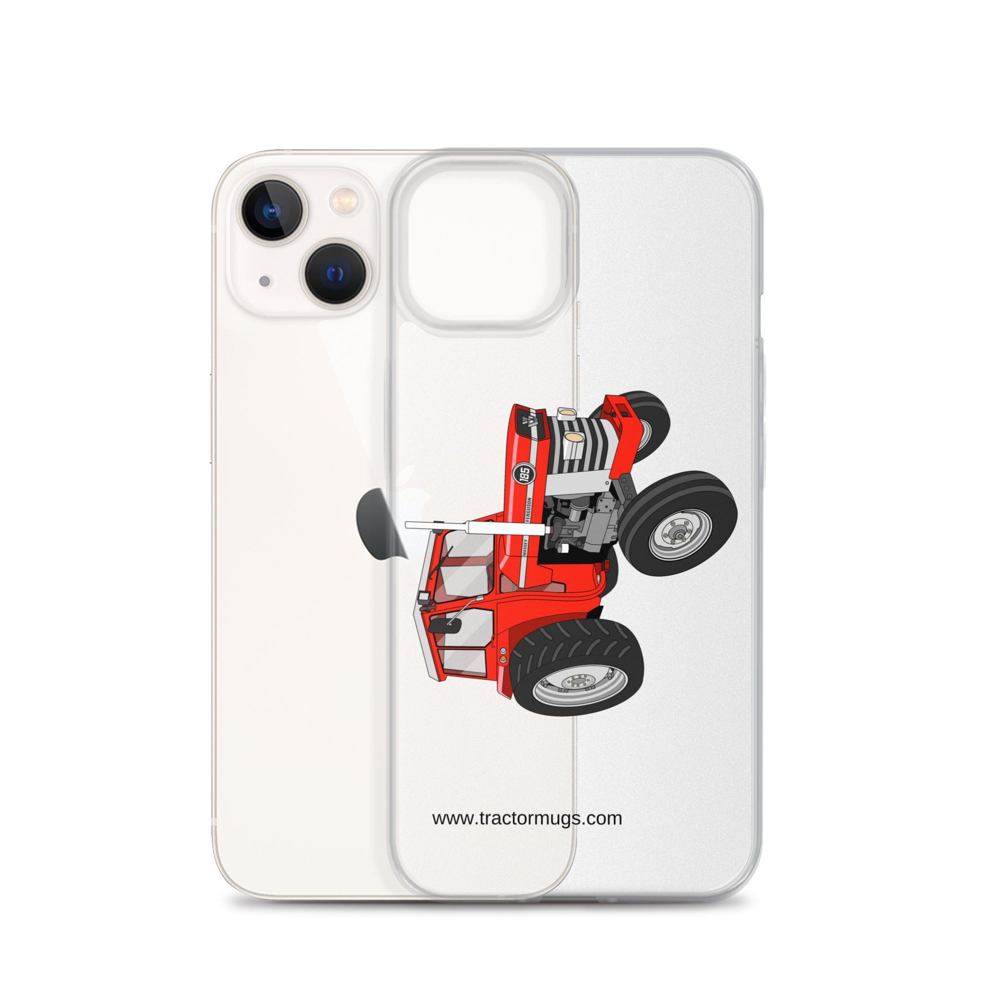 Massey Ferguson Clear Case for iPhone® Massey Ferguson 185 | Clear Case for iPhone® Quality Farmers Merch
