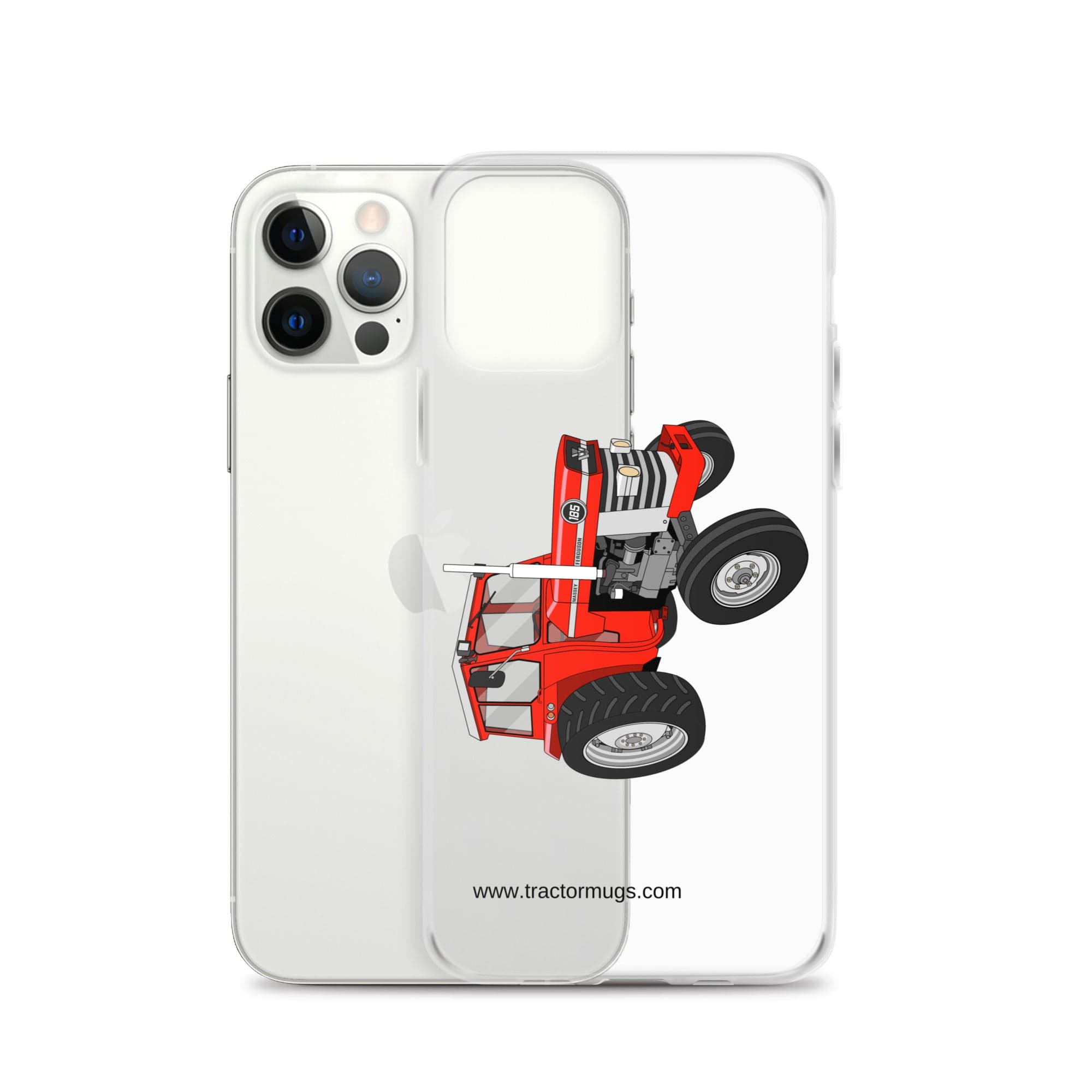 Massey Ferguson Clear Case for iPhone® Massey Ferguson 185 | Clear Case for iPhone® Quality Farmers Merch