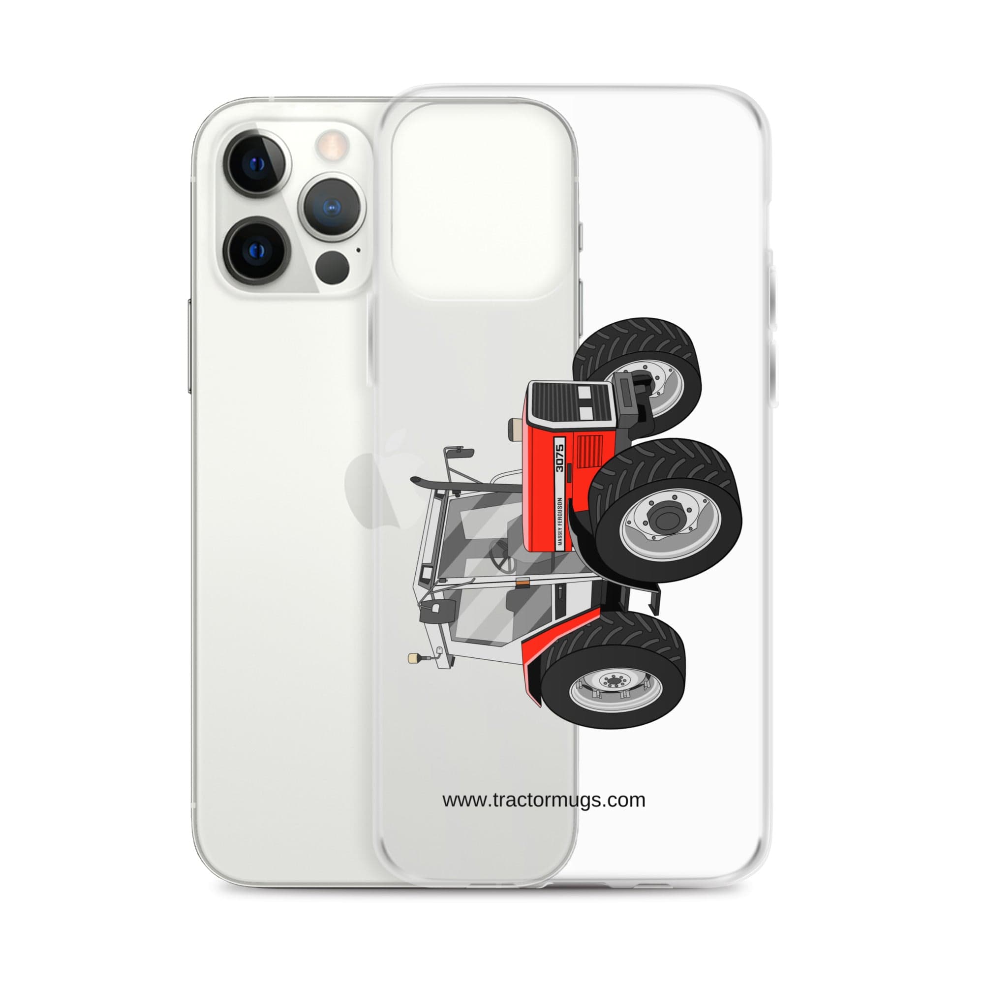 Massey Ferguson Clear Case for iPhone® Massey Ferguson 3075 | Clear Case for iPhone® Quality Farmers Merch