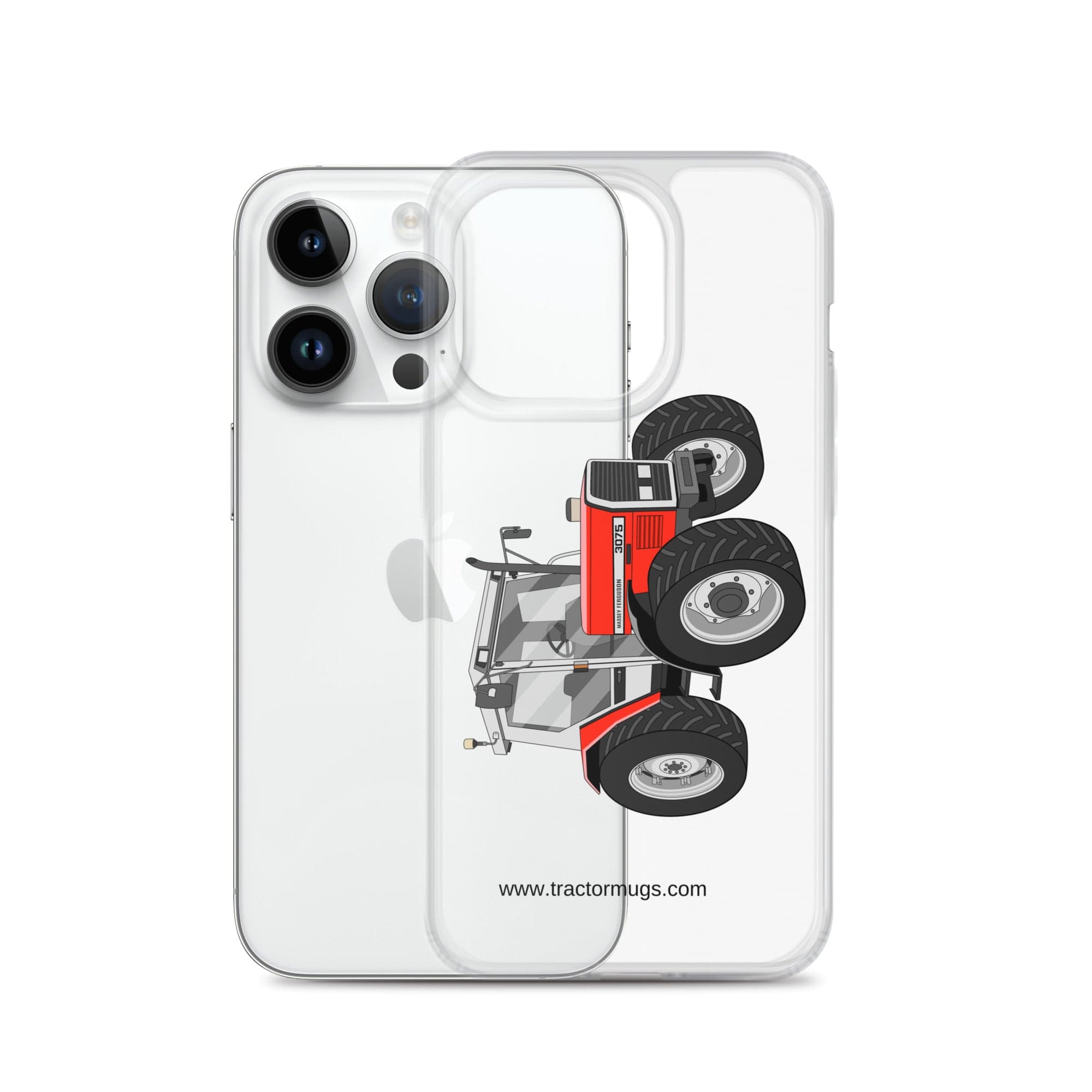 Massey Ferguson Clear Case for iPhone® Massey Ferguson 3075 | Clear Case for iPhone® Quality Farmers Merch