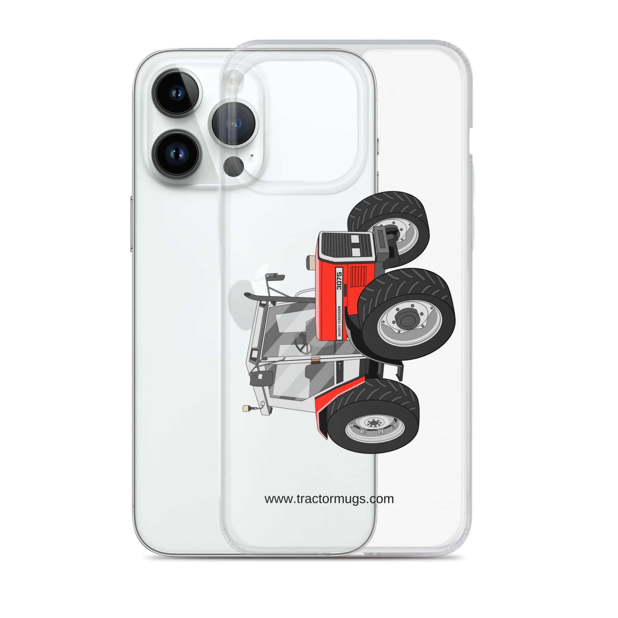 Massey Ferguson Clear Case for iPhone® Massey Ferguson 3075 | Clear Case for iPhone® Quality Farmers Merch